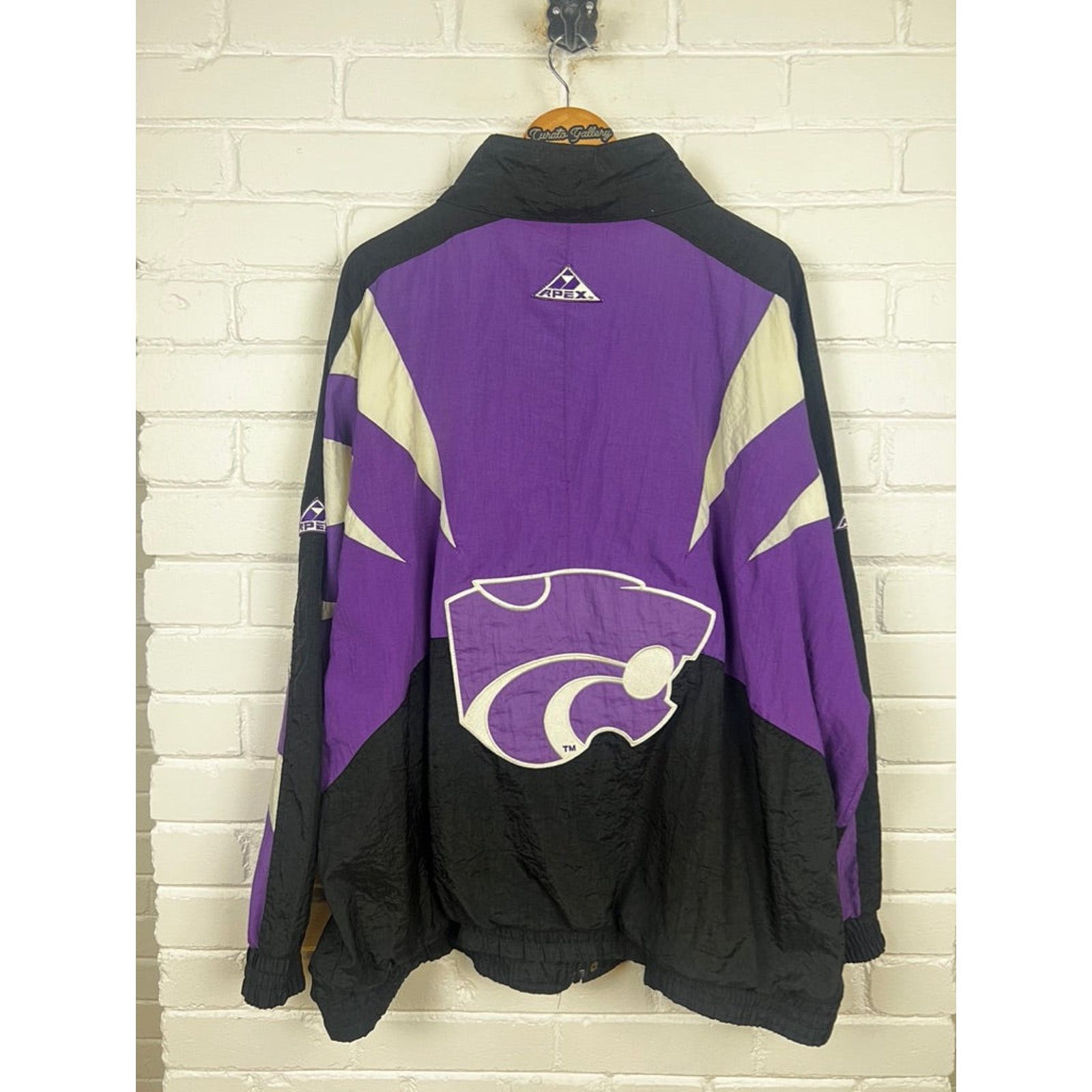 Vintage Vintage 90s Kansas State Wildcats Apex One Embroidered XXL Size US XXL / EU 58 / 5 - 2 Thumbnail