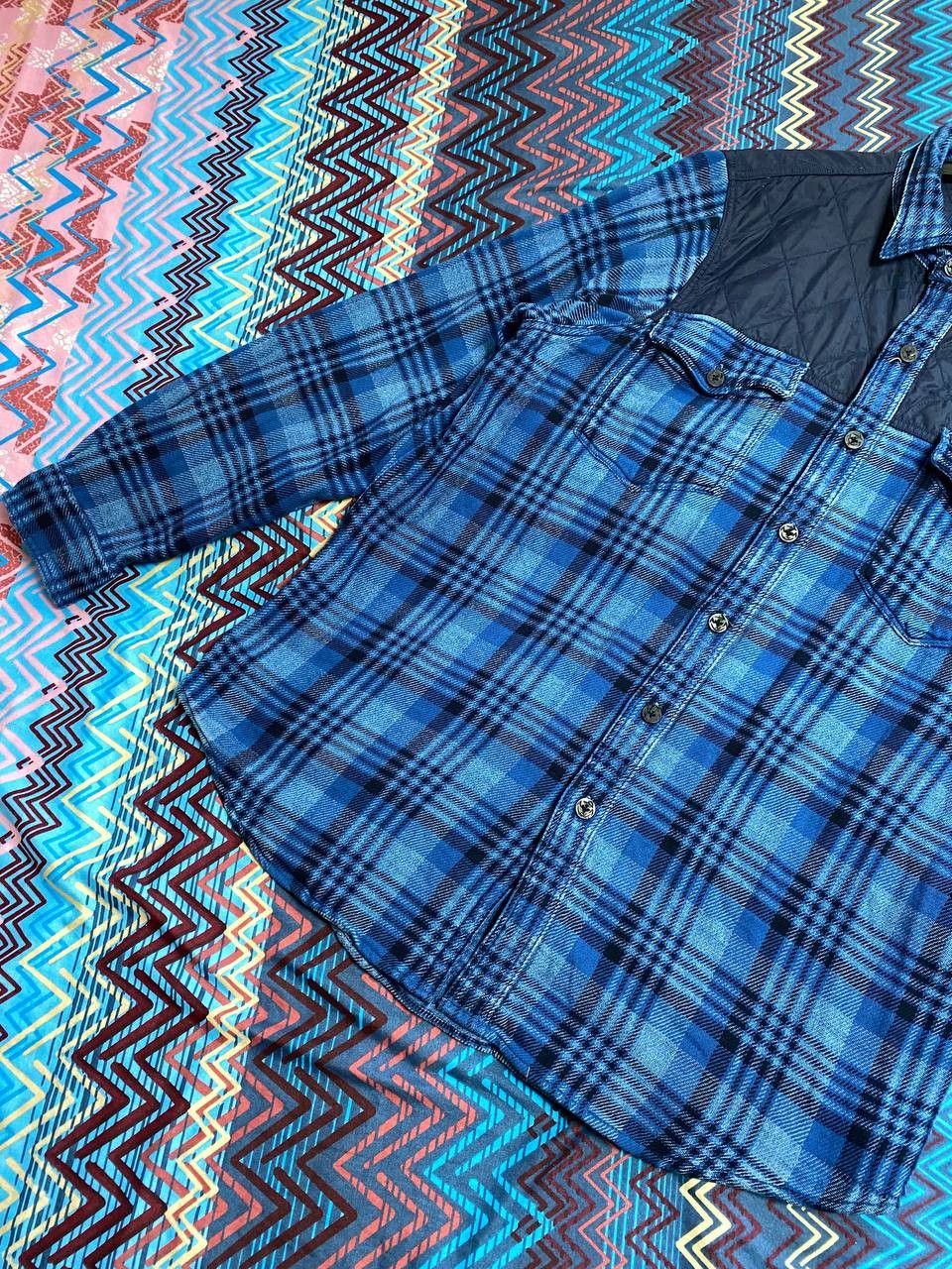 Polo Ralph Lauren Vintage Y2k Polo Ralph Lauren Flanel Button Up Shirt Size US L / EU 52-54 / 3 - 6 Thumbnail