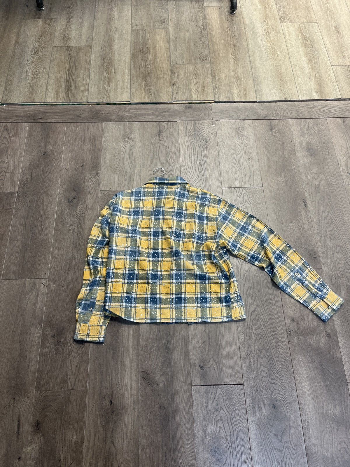 Vale Vale Rhinestone Plaid Shirt size Large Size US L / EU 52-54 / 3 - 2 Thumbnail