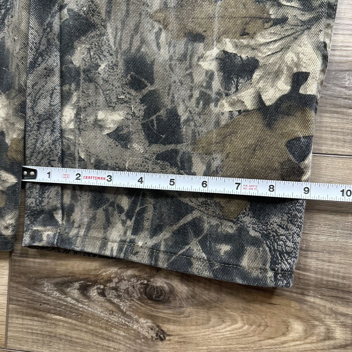Wrangler Vintage 2000s Wrangler Wide Leg Camo Double Knee Pants Size US 38 / EU 54 - 7 Thumbnail