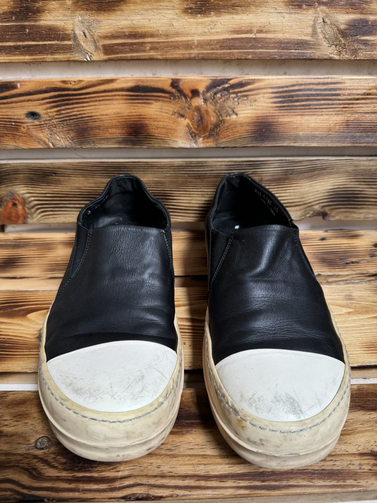 Rick Owens 2015 Boat slip on sneakers Size US 7 / EU 40 - 4 Thumbnail
