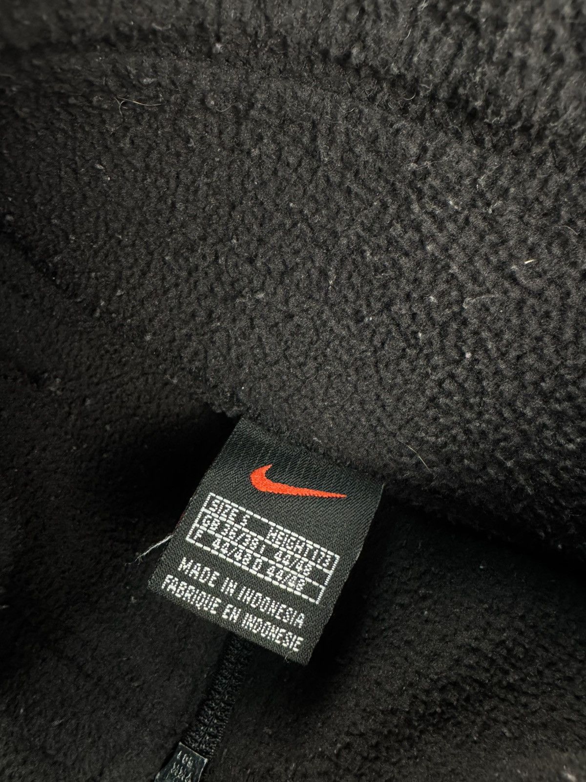 Nike × Vintage NIKE TEDDY FLEECE VINTAGE CENTER OVERSIZE BOXY SWEATSHIRT Size US S / EU 44-46 / 1 - 7 Thumbnail