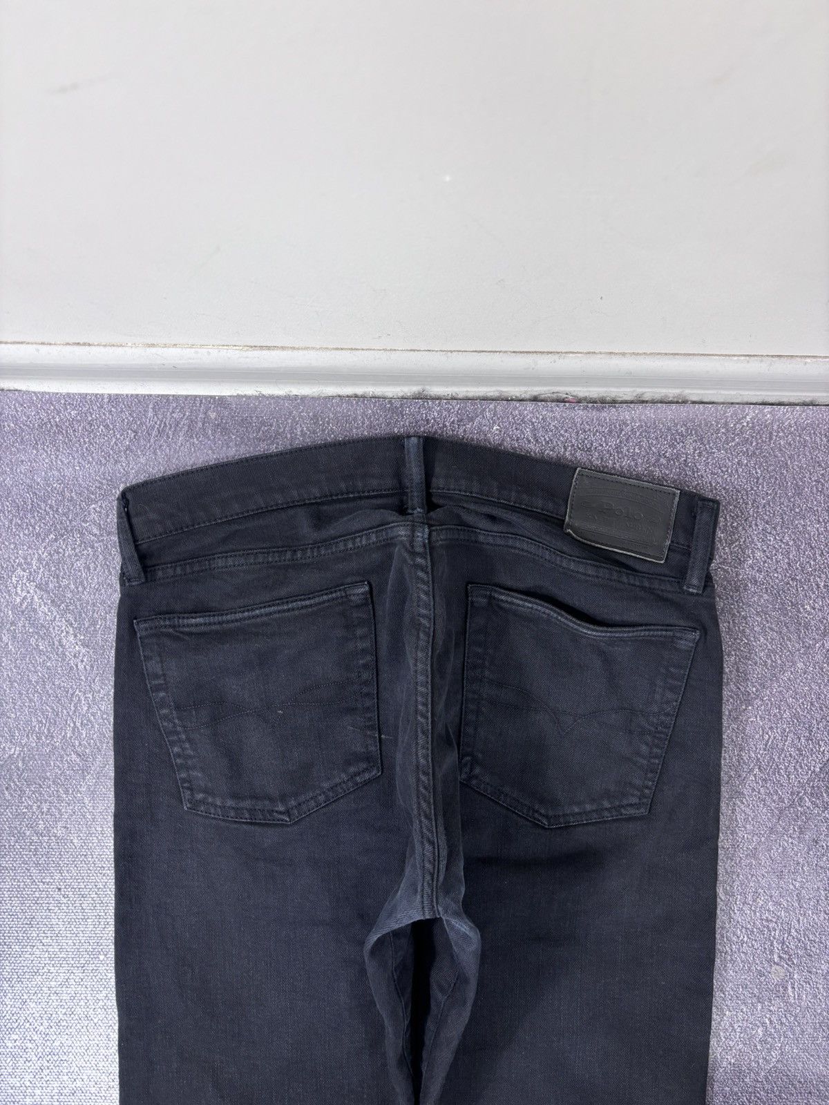 Polo Ralph Lauren Polo Ralph Lauren Men’s Sullivan Slim Black Denim Jeans Size US 31 - 17 Thumbnail