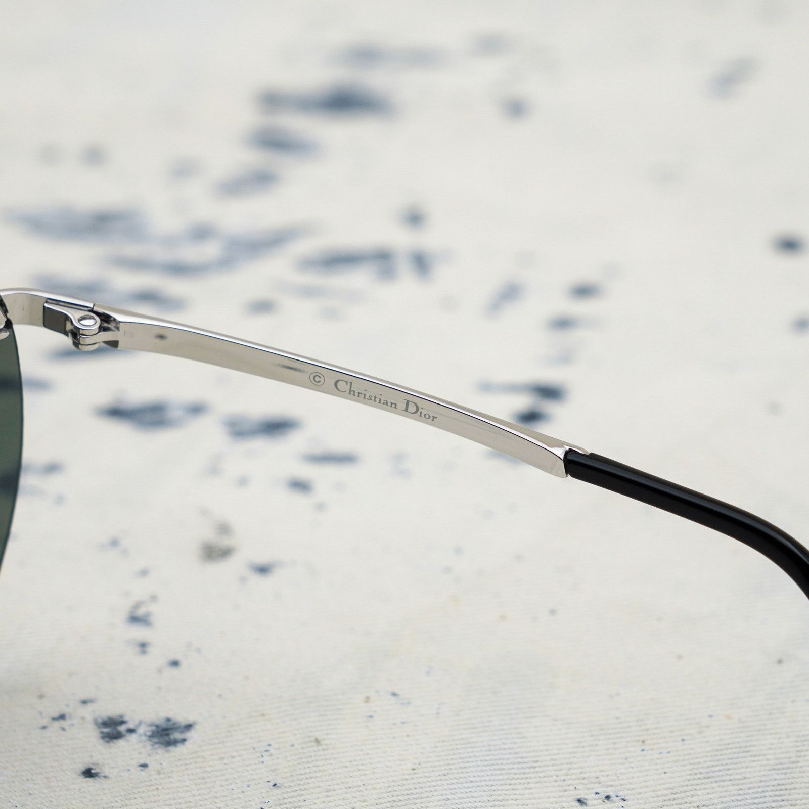 Dior Dior air 1 silver shield y2k rimless logo sunglasses Size ONE SIZE - 7 Thumbnail
