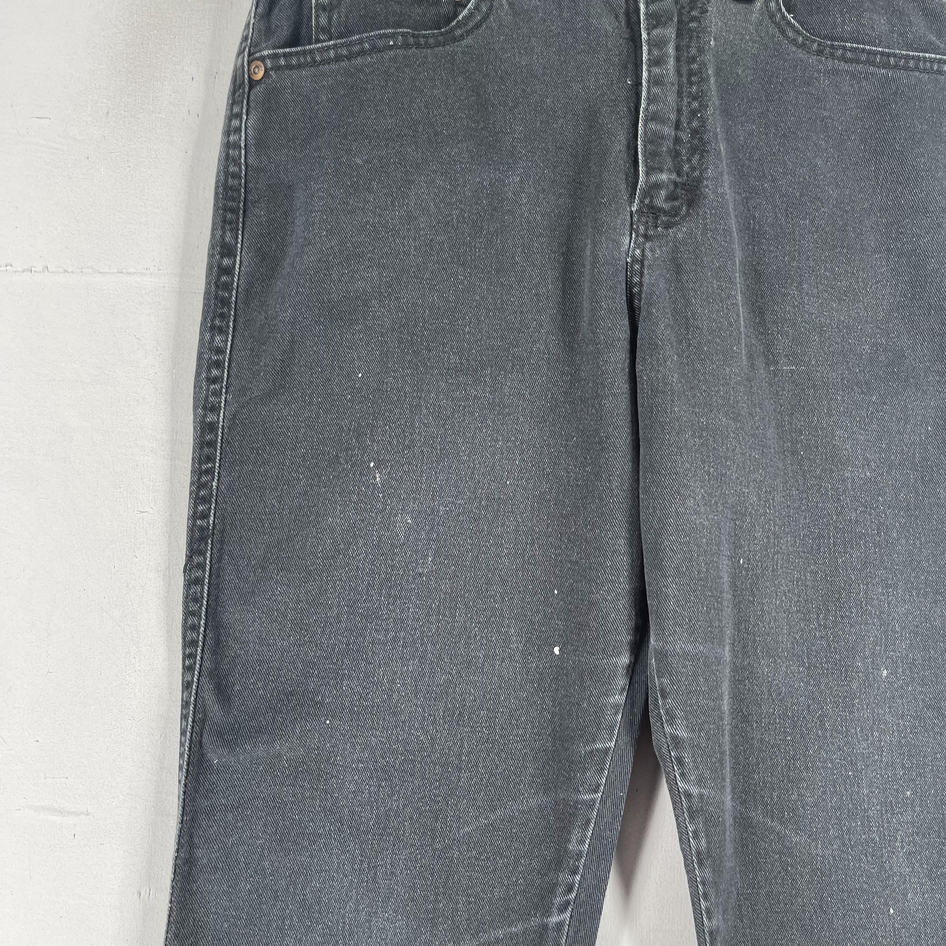 Lee × Vintage W28 L31 Vintage Distressed Lee Paint Splatter Jeans Size US 28 / EU 44 - 4 Thumbnail