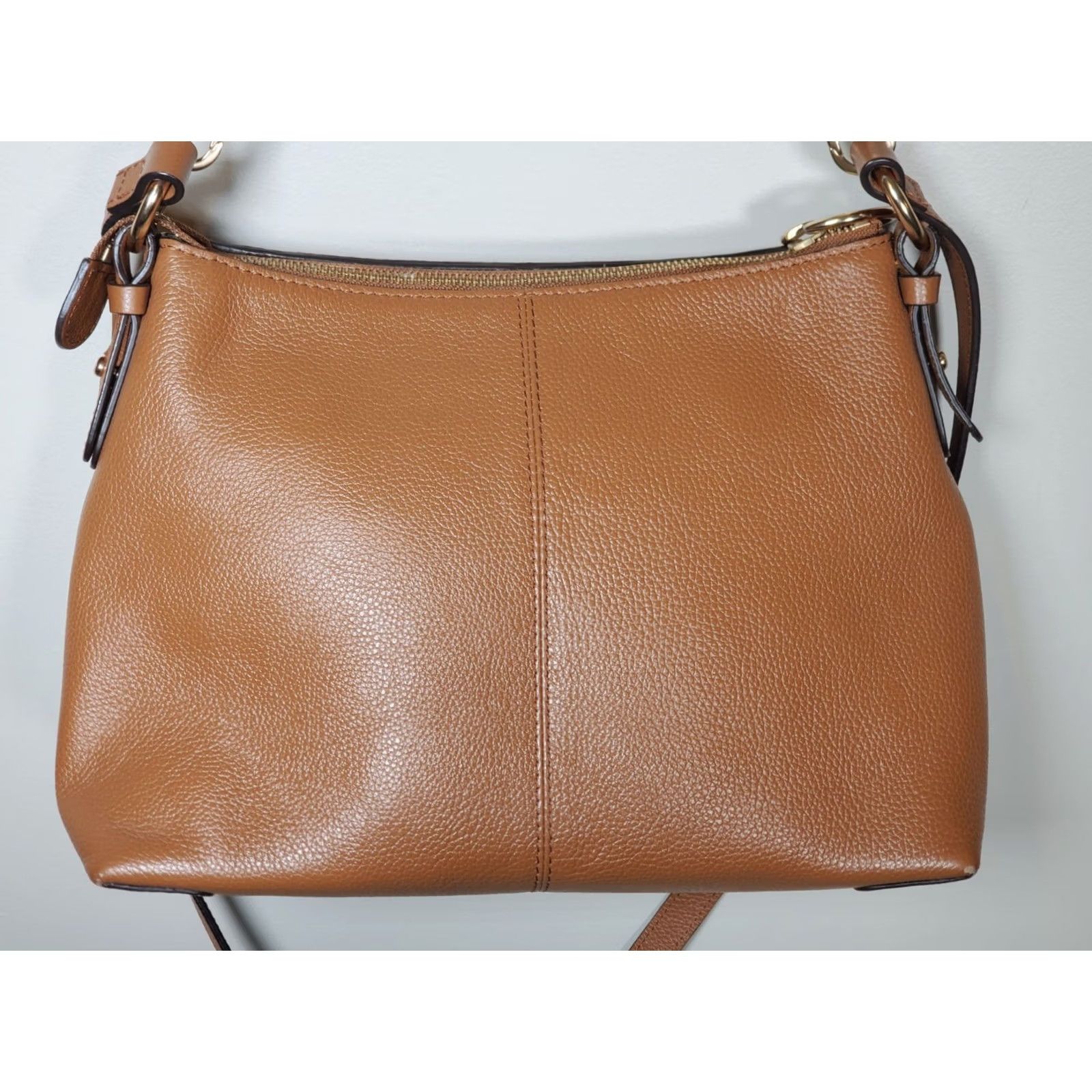 Vintage Chloé Bag Womens Small See Joan Leather Suede Crossbody Caramello Brown Charms Size ONE SIZE - 5 Thumbnail