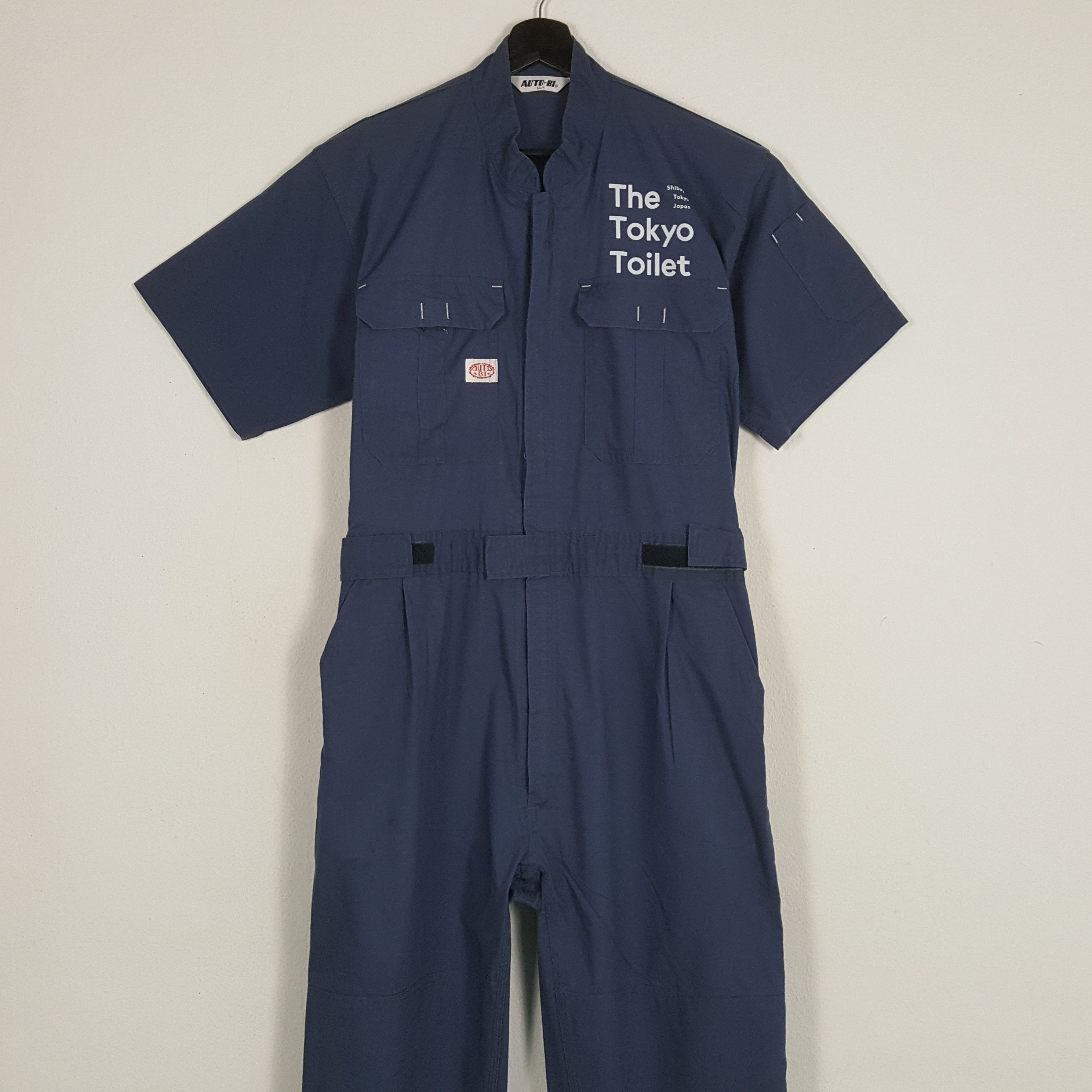 Japanese Brand × Vintage THE TOKYO TOILET Workwear Custom Art Coverall Jacket Size US M / EU 48-50 / 2 - 5 Thumbnail