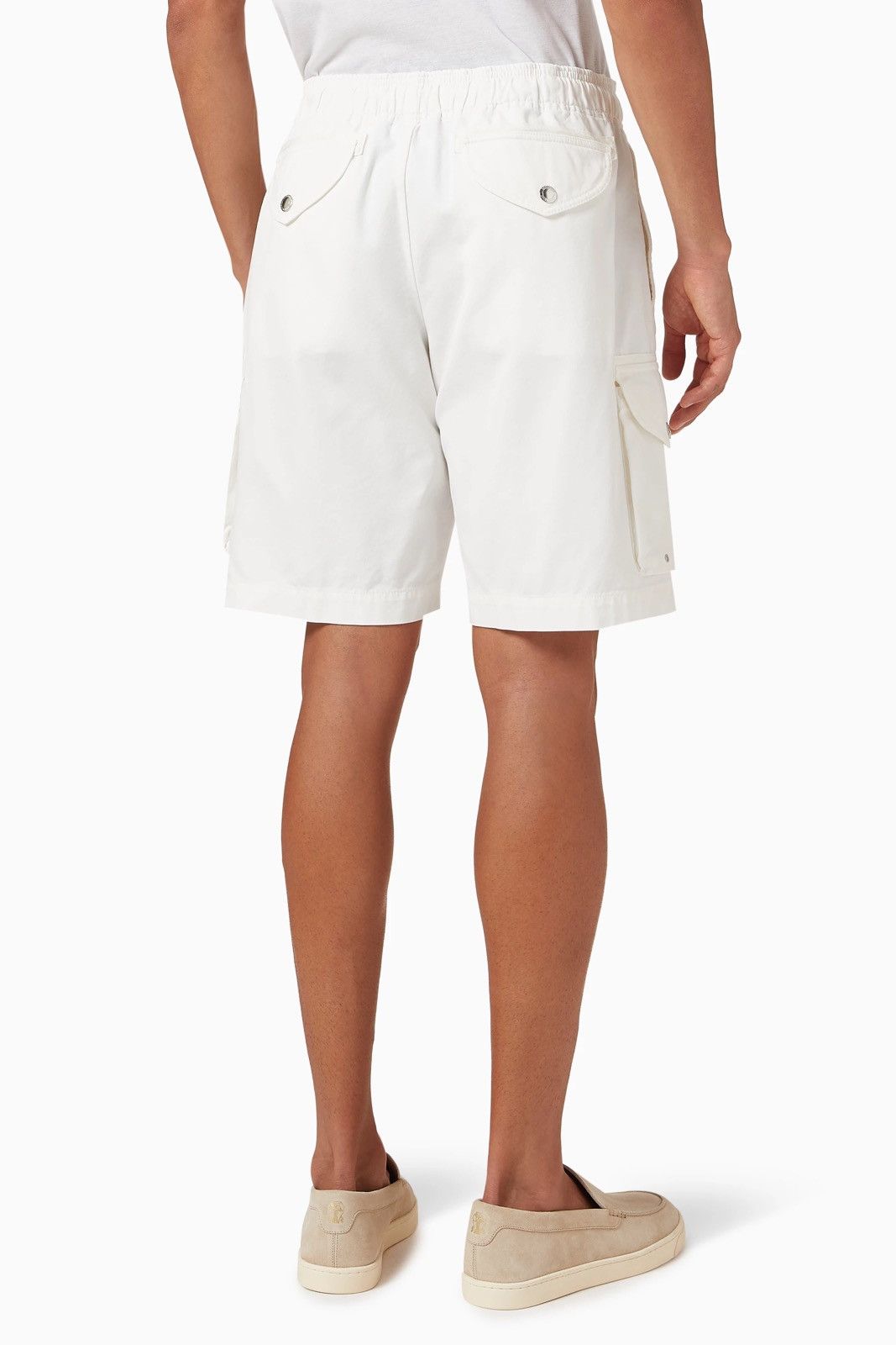 Brunello Cucinelli Brunello Cucinelli Bermuda Cargo Pockets Shorts Size US 36 / EU 52 - 4 Thumbnail