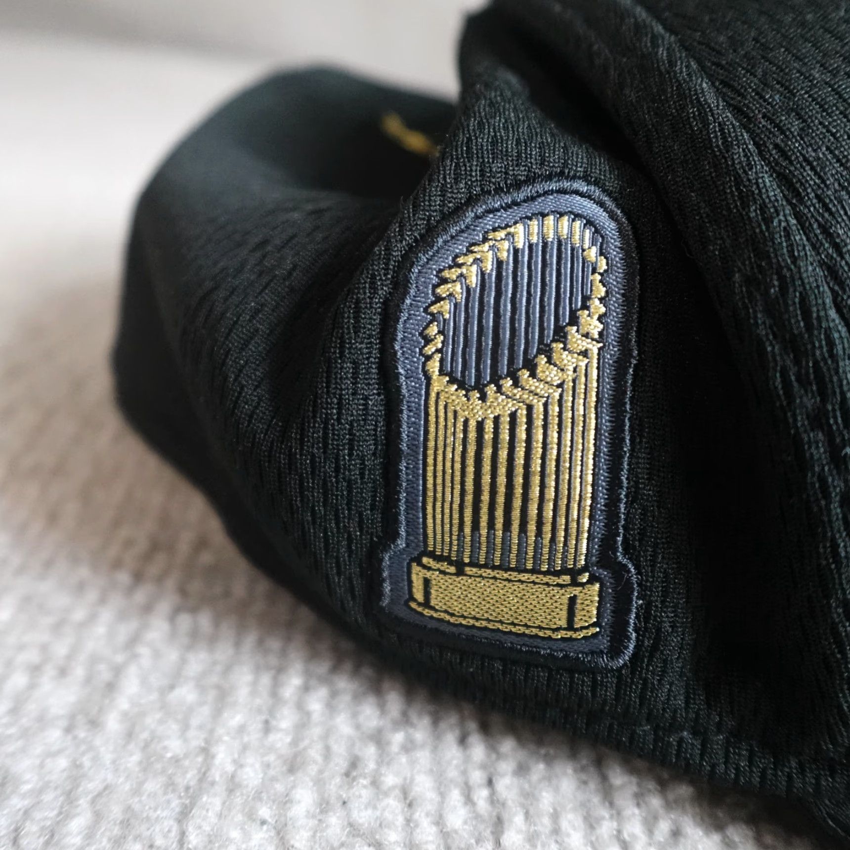 New Era VINTAGE Washington Nationals Hat Black World Series 2019 Embroidered 39Thirty NEW Size ONE SIZE - 7 Thumbnail