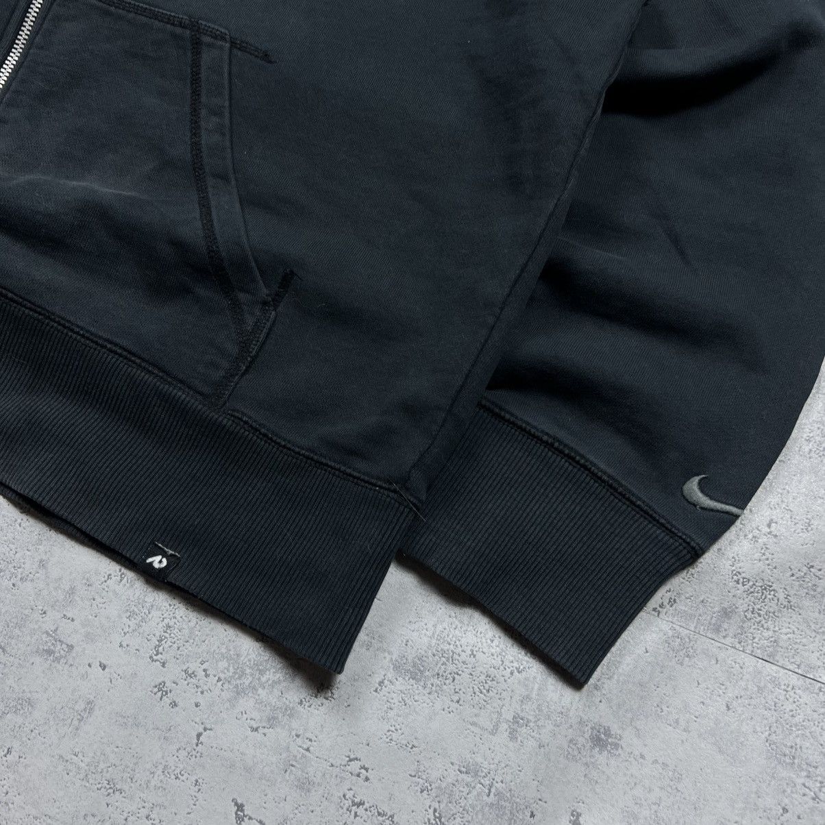 Nike 00s NIKE ATHLETIC VINTAGE Y2K OVERSIZED RETRO ZIP UP HOODIE Size US XL / EU 56 / 4 - 6 Thumbnail