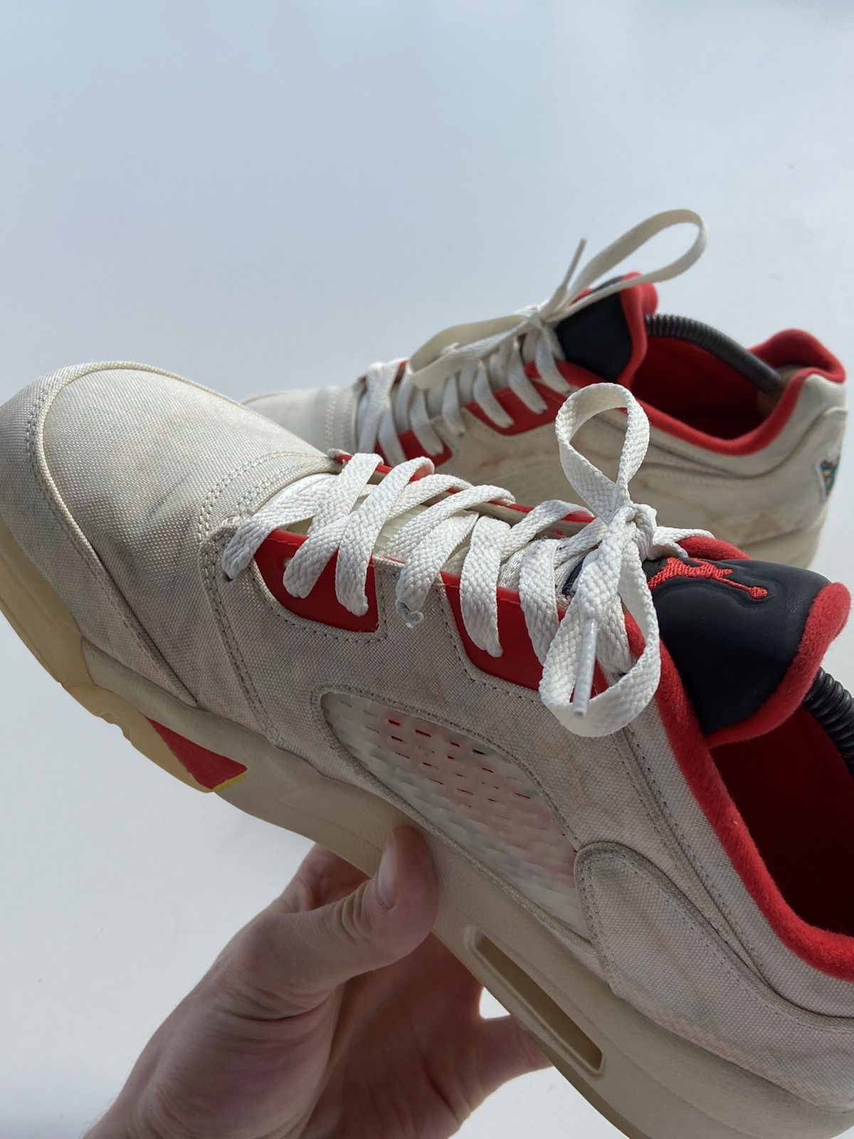 Jordan Brand Air Jordan 5 Retro Low Beige DD2240-100 Size US 9.5 / EU 42-43 - 17 Thumbnail