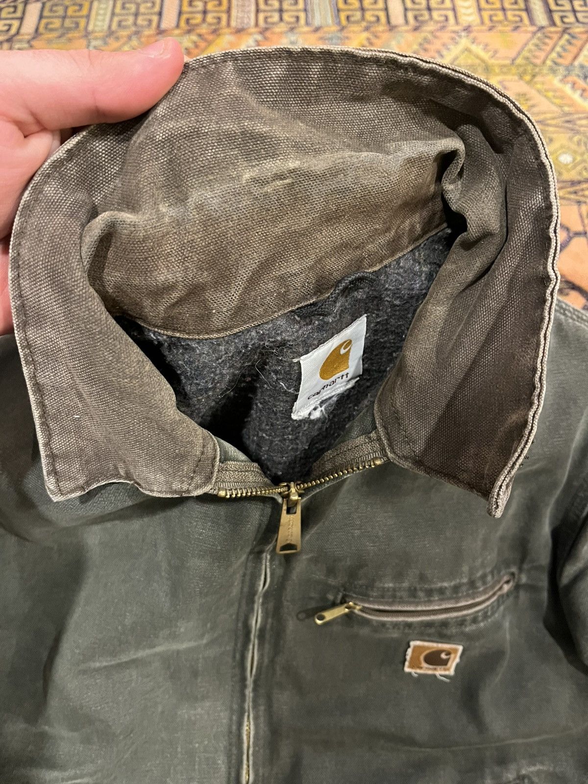 Carhartt VTG carhartt detroit jacket MOS sz small Size US S / EU 44-46 / 1 - 13 Thumbnail