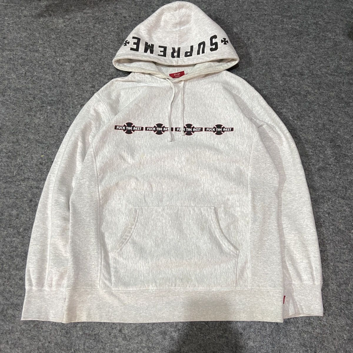 Supreme x Independent Truck Fuck The rest Hoodie