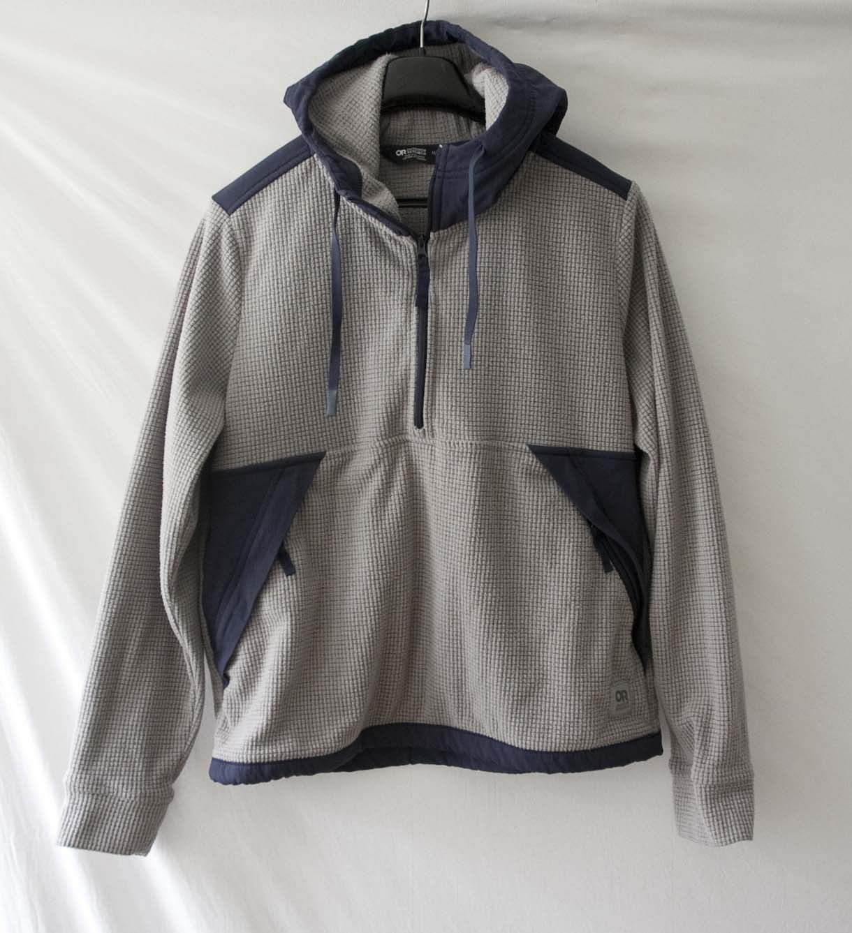 Outdoor Research Outdoor Research Light Jacket Fleece Size M Hood Gray Size US M / EU 48-50 / 2 - 1 Thumbnail