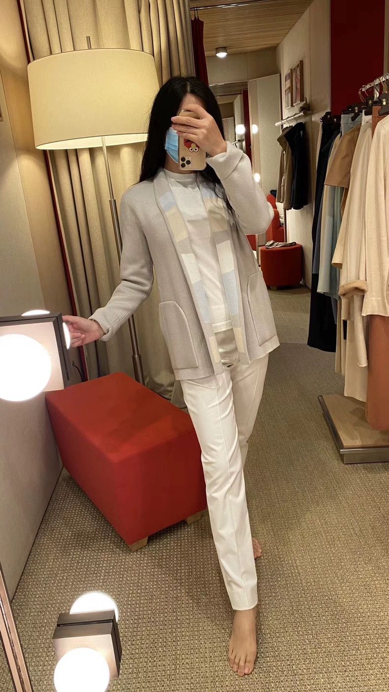 Loro Piana LORO PIANA She wore a cashmere coat on both sides Size S / US 4 / IT 40 - 5 Thumbnail