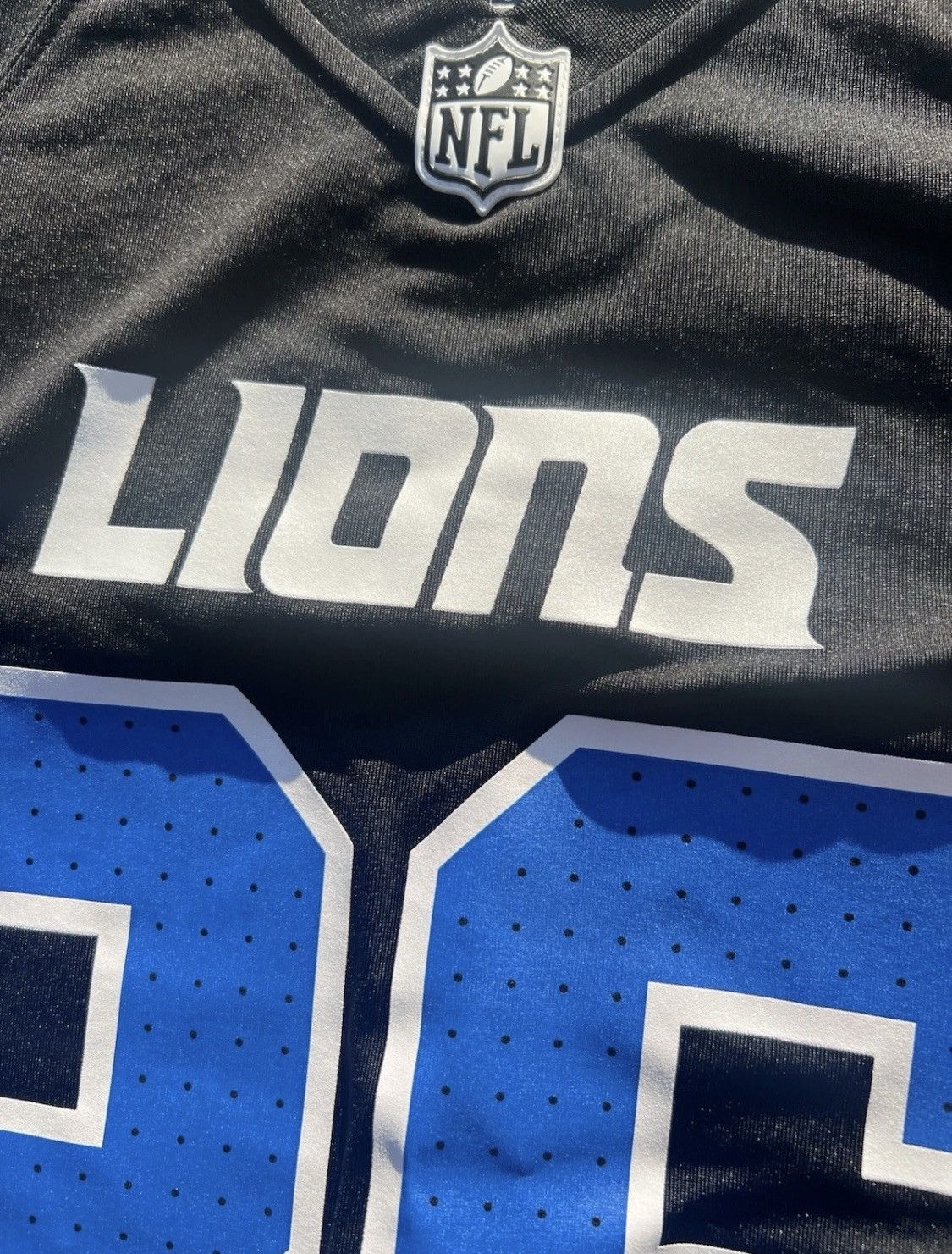 Nike Jahmyr Gibbs Detroit Lions Nike NFL Game Jersey #26 Size US XXL / EU 58 / 5 - 5 Thumbnail
