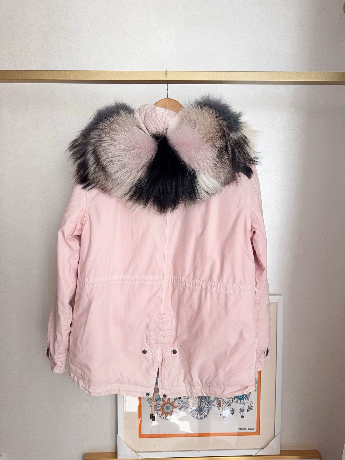 Other Fur Couple Pink Hooded Jacket S 98 New Size S / US 4 / IT 40 - 4 Thumbnail