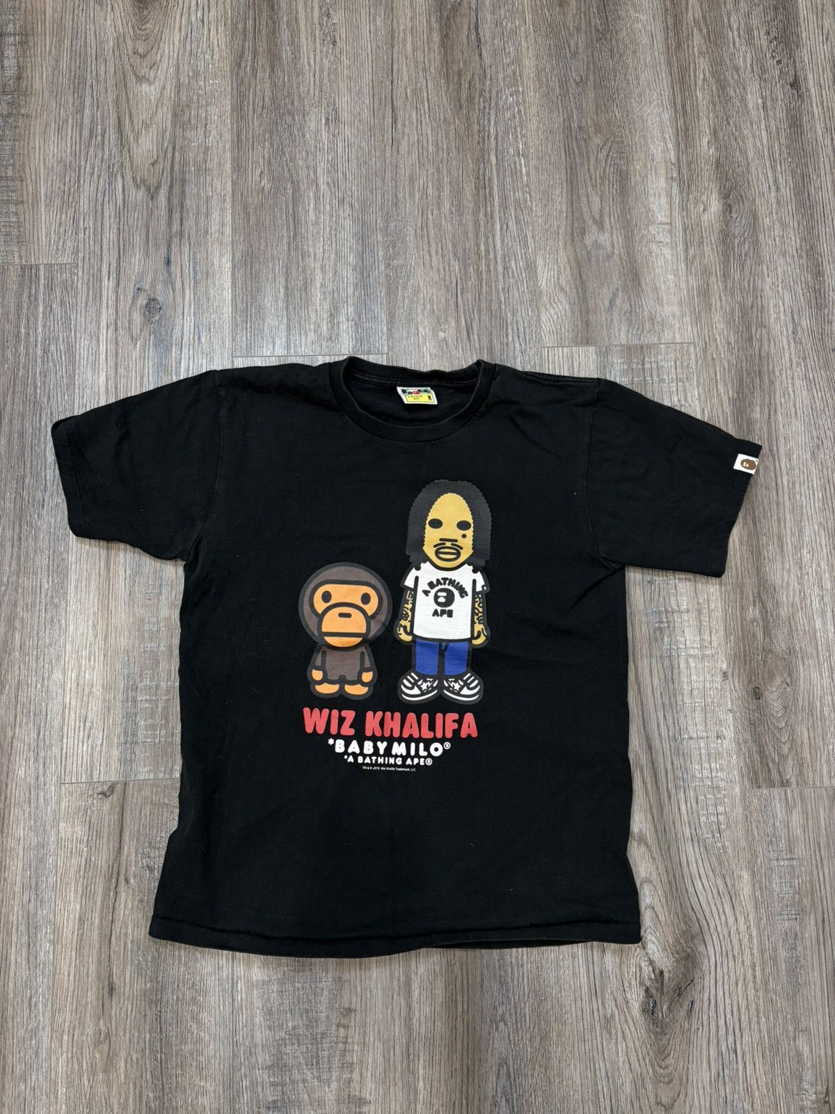 Bape Authentic Baby Milo X Wiz khalifa Tee Size M Size US M / EU 48-50 / 2 - 1 Thumbnail