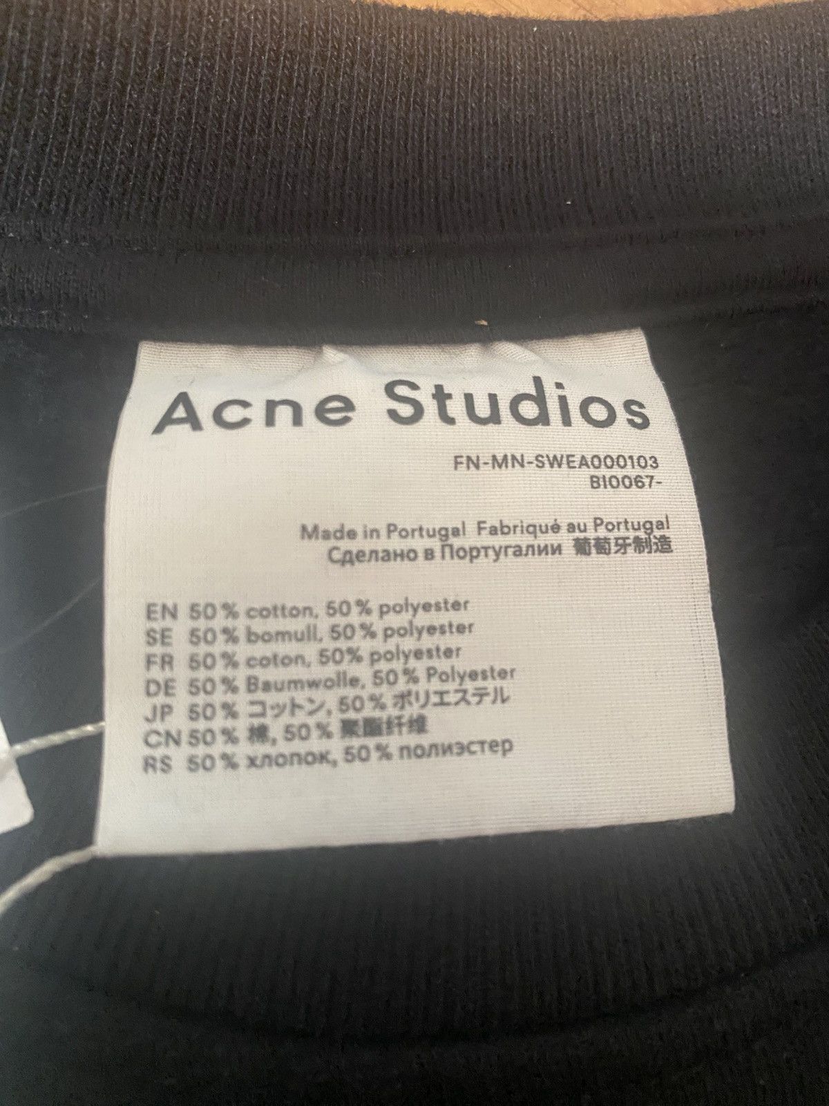 Acne Studios Acne Studios Black Sweater Size XS Oversize BNWT Size US XS / EU 42 / 0 - 8 Thumbnail