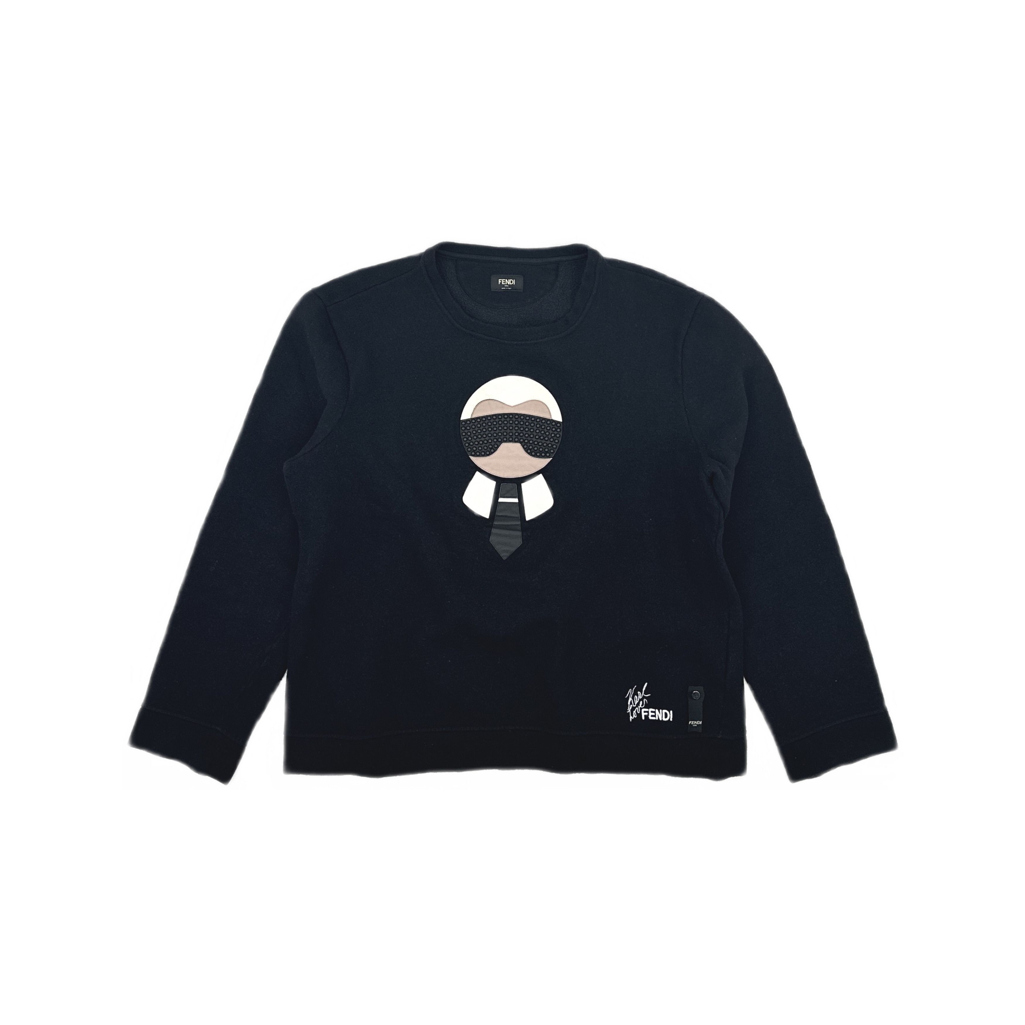 Fendi Fendi Karl Graphic Sweatshirt XL Size US XL / EU 56 / 4 - 1 Thumbnail