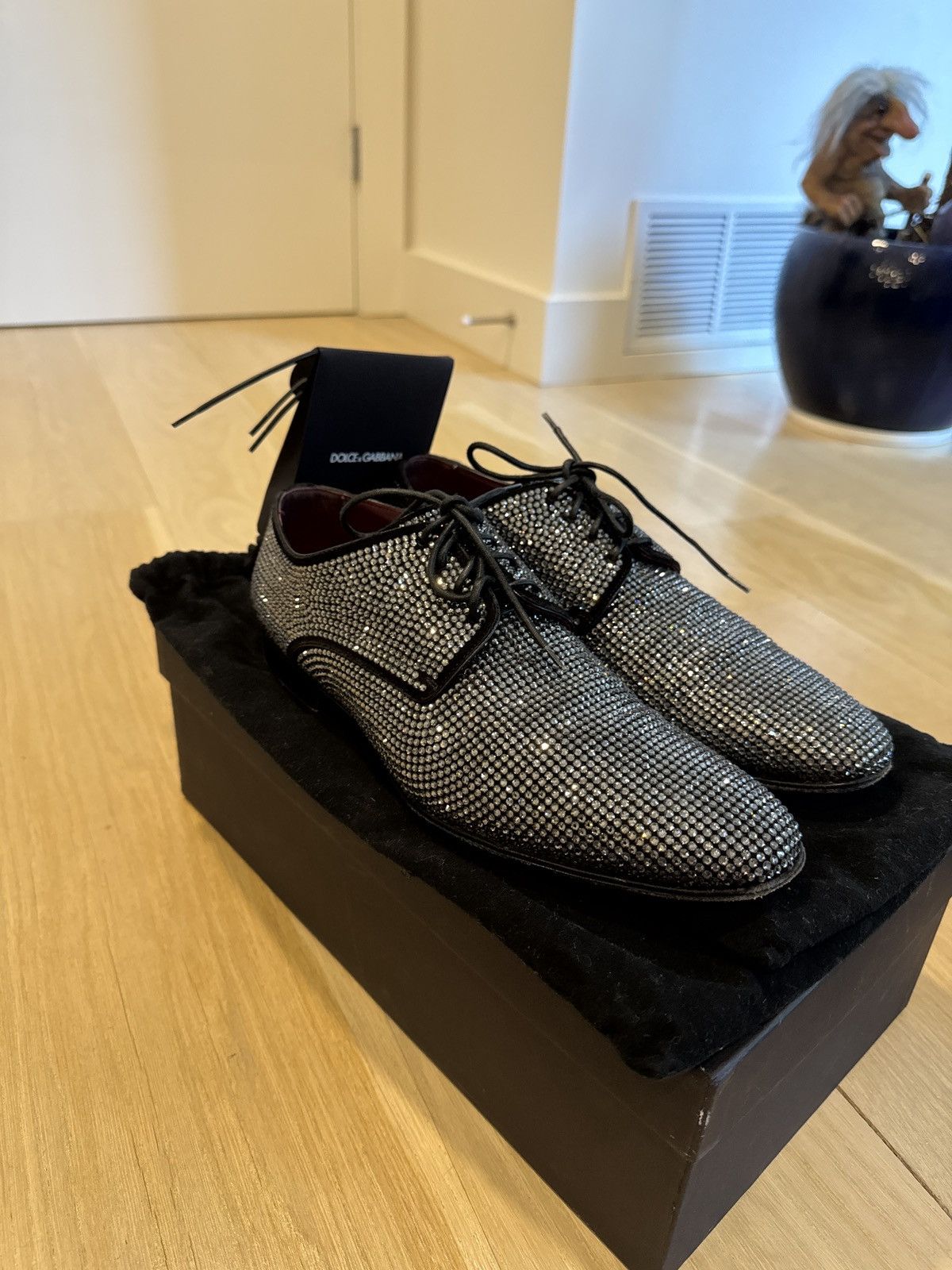 Dolce & Gabbana All over rhinestone derby Size US 9 / EU 42 - 2 Thumbnail