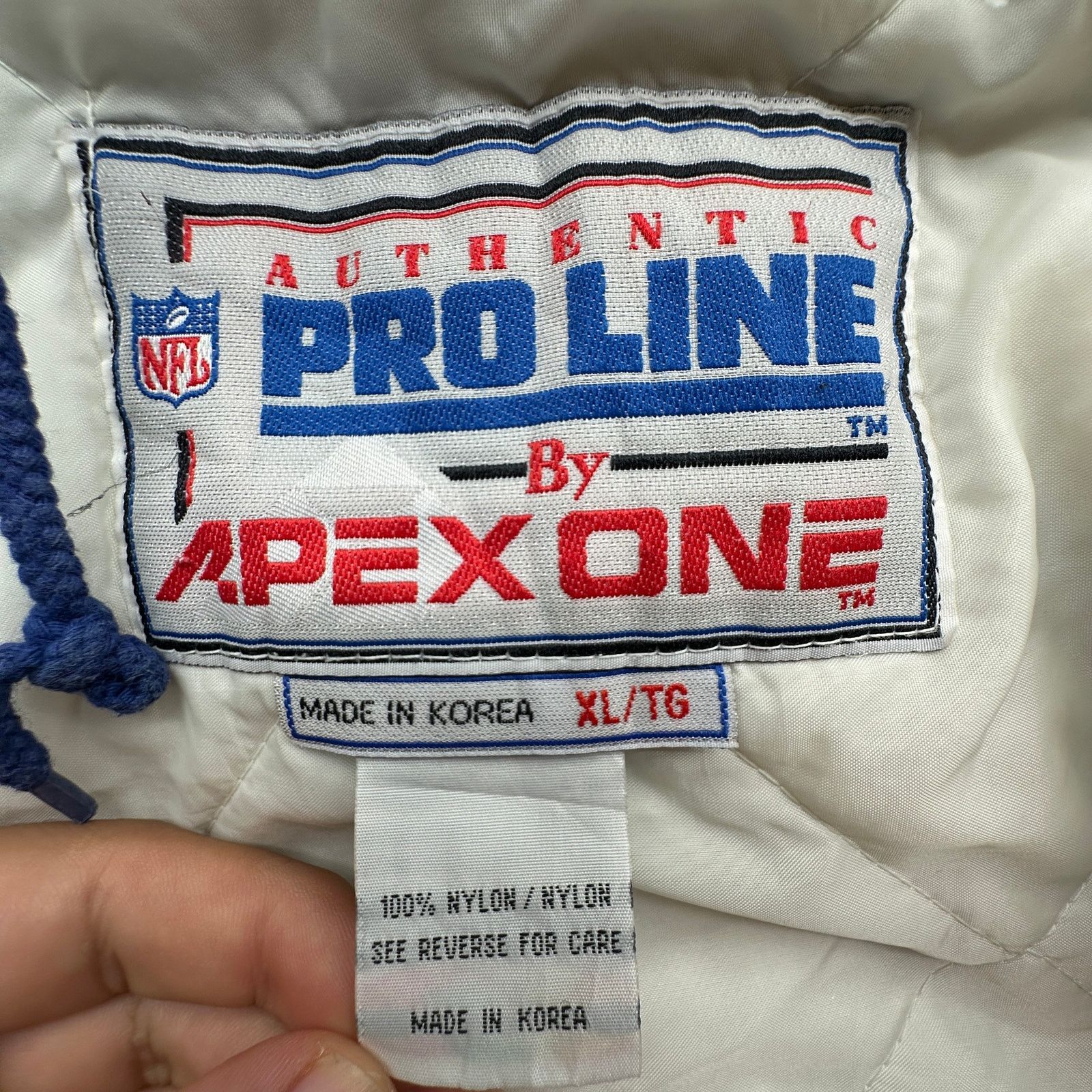 Apex One Vintage Apex One Pro Line Dallas Cowboys Puffer Jacket XL Size US XL / EU 56 / 4 - 3 Thumbnail