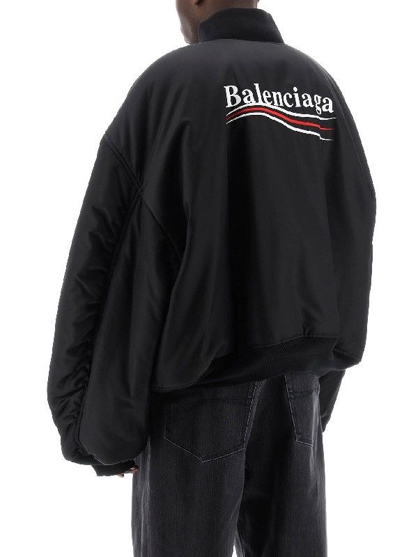 Balenciaga [L]BALENCIAGA BOMBER political Size US L / EU 52-54 / 3 - 3 Thumbnail