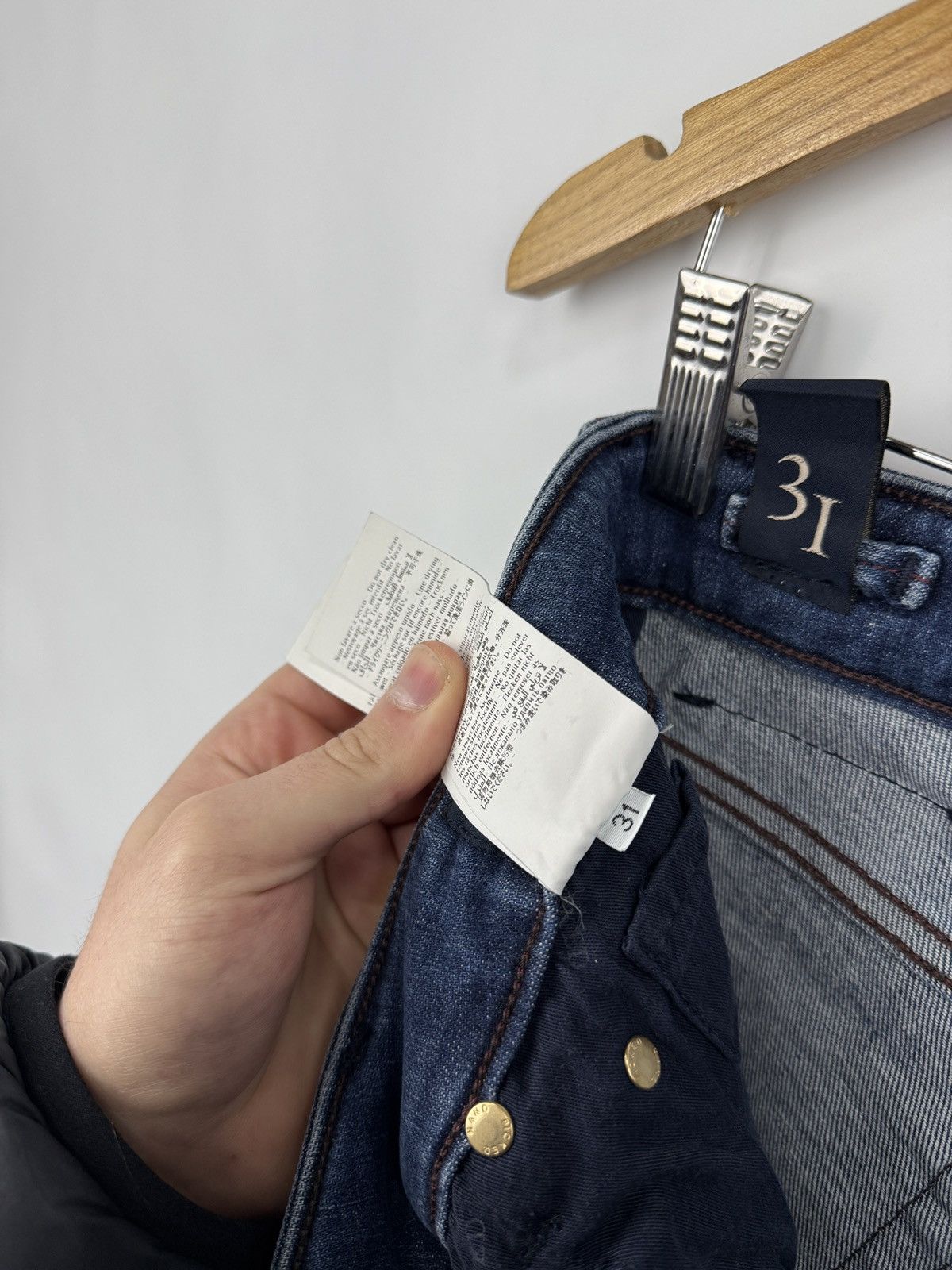 Jacob Cohen 🇮🇹 Handpicked Luxury Jeans Made in Italy Slim Fit Size 31 Size US 31 - 13 Thumbnail