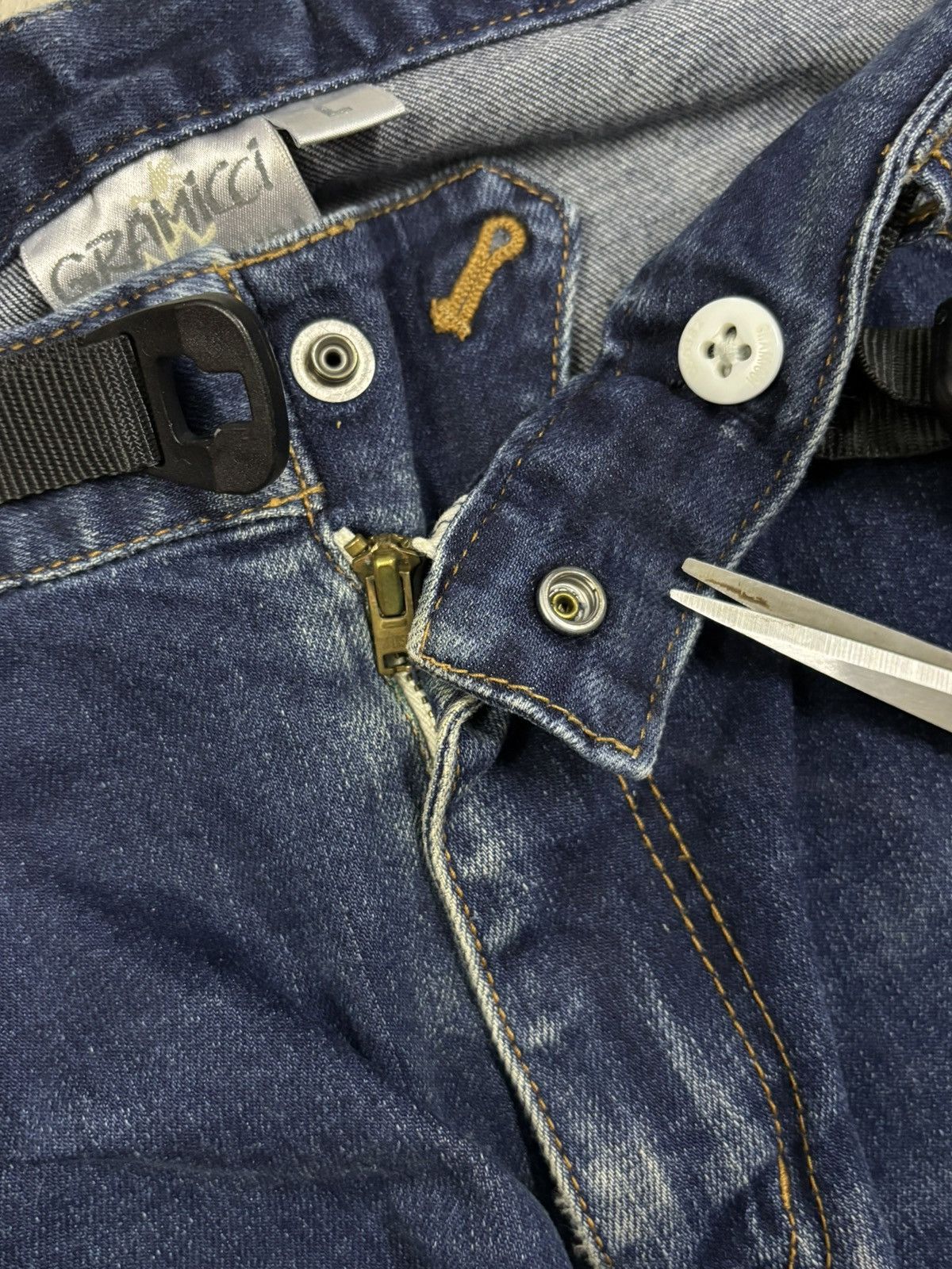 Gramicci × URBAN RESEARCH DOORS Vintage Gramicci x Urban Research Doors Blue Denim Jeans Size US 32 / EU 48 - 18 Thumbnail