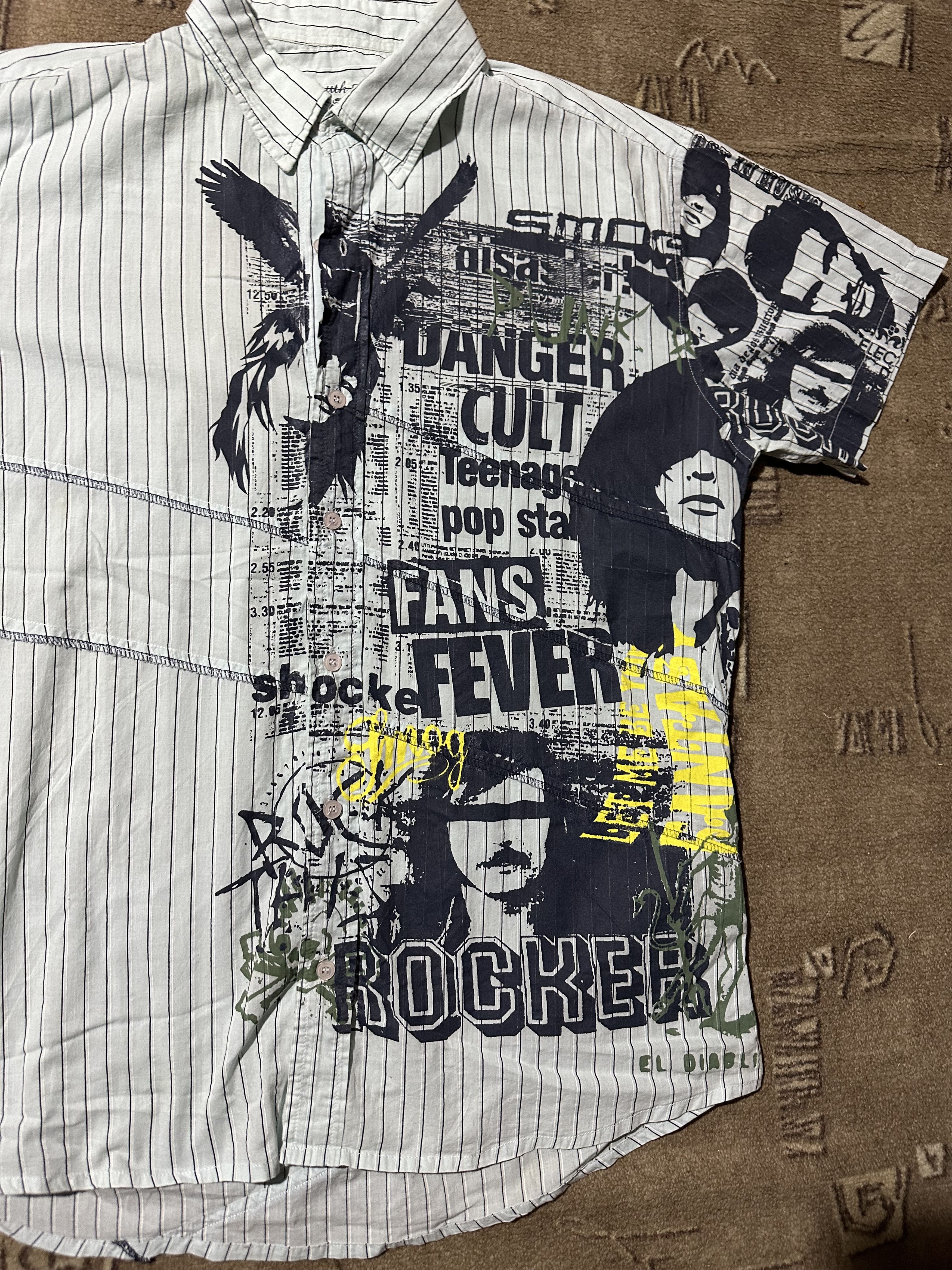 Band Tees × Vintage Short sleeve rocker Size US L / EU 52-54 / 3 - 3 Thumbnail