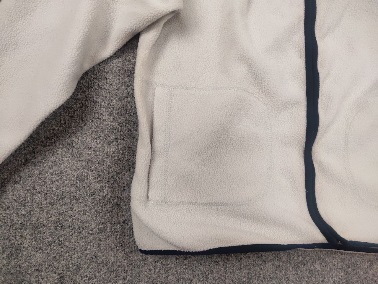Nike Vintage Y2K Style Nike fleece Pullover zip Pocket Jacket Size L / US 10 / IT 46 - 8 Thumbnail