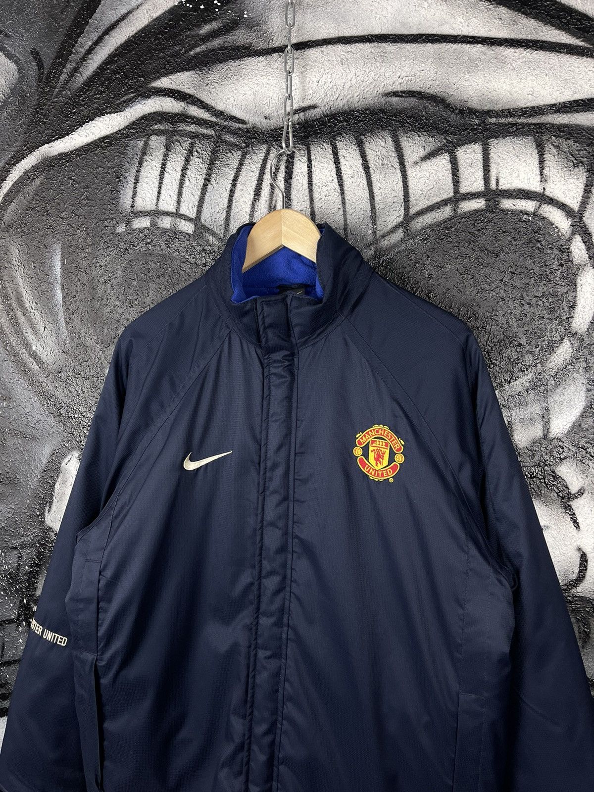 Nike × Vintage Nike Manchester United Vintage Jacket Size S Size US S / EU 44-46 / 1 - 8 Thumbnail