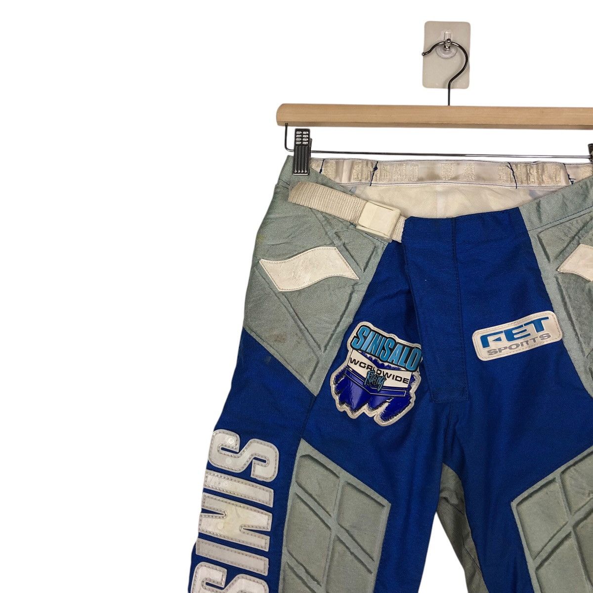 Japanese Brand 📌Vintage World Racing Team Sinisalo Motor Cross Pants Size US 28 / EU 44 - 8 Thumbnail