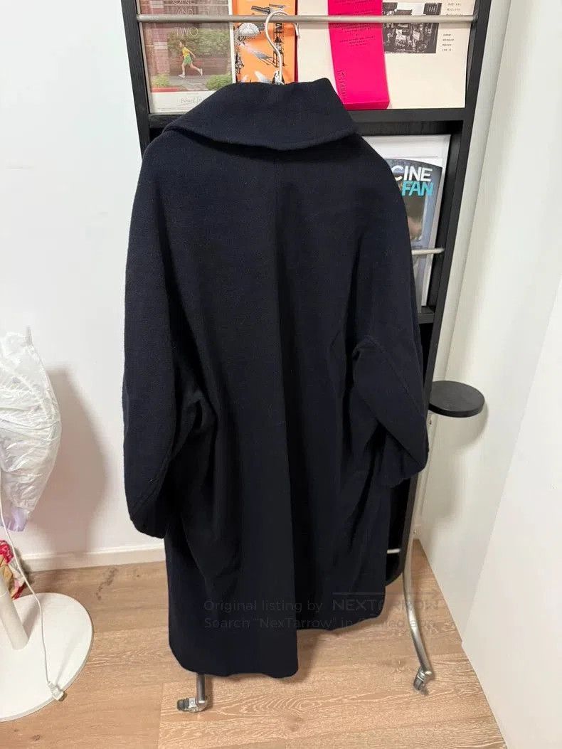 Yohji Yamamoto Y's Navy Wool Coat with Buttons Size US M / EU 48-50 / 2 - 3 Thumbnail