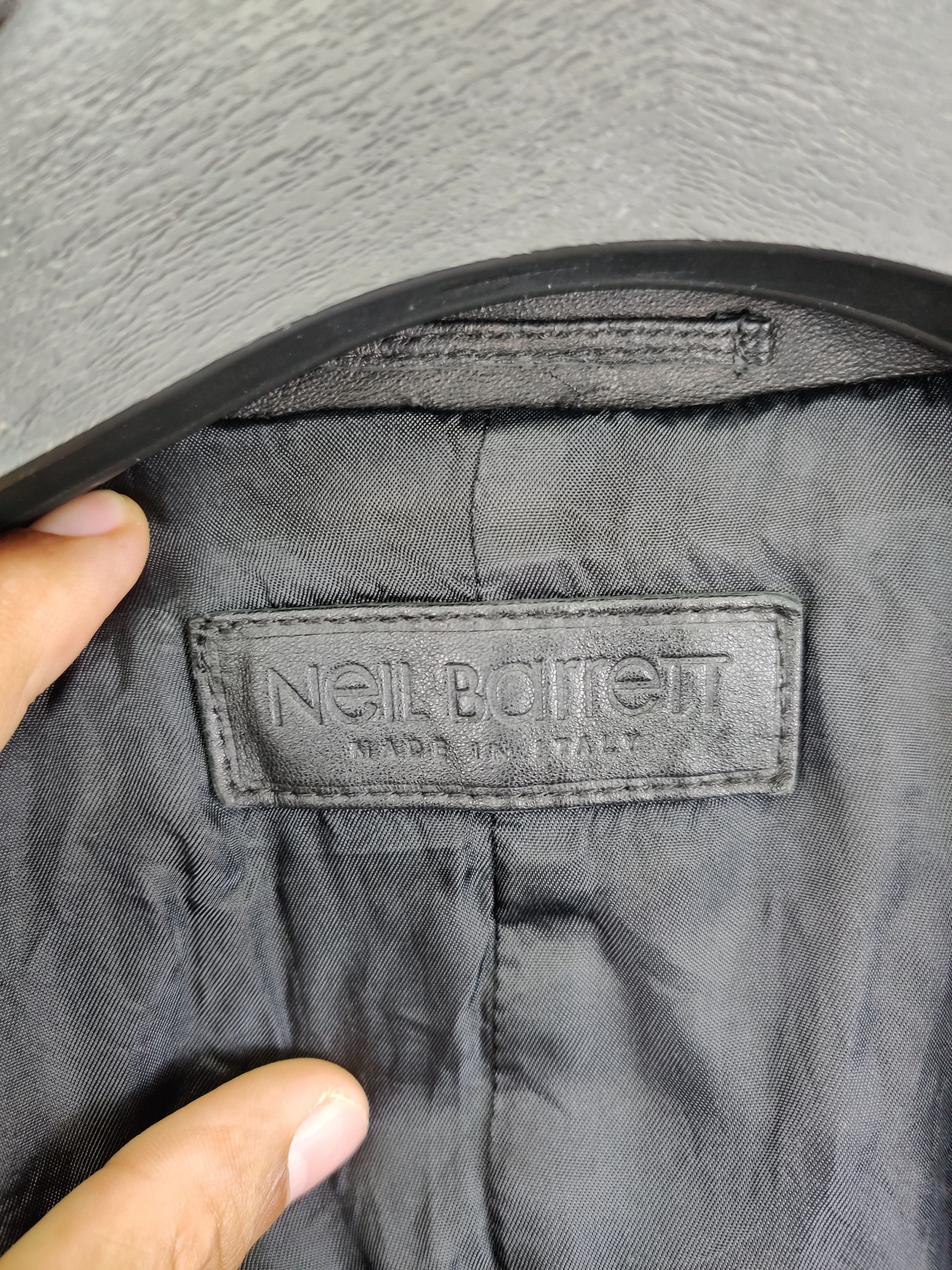 Neil Barrett Vintage Neil Barrett Leather Jacket Size US XS / EU 42 / 0 - 7 Thumbnail