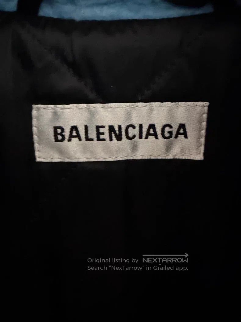 Balenciaga Balenciaga Blue Teddy Coat Size M / US 6-8 / IT 42-44 - 4 Thumbnail