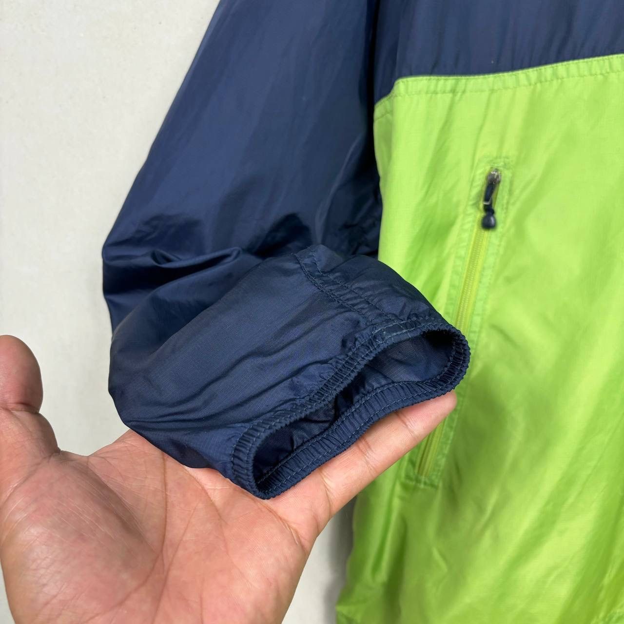 The North Face The North Face Blue Green Zipper Sweater Hooded Size US XL / EU 56 / 4 - 5 Thumbnail