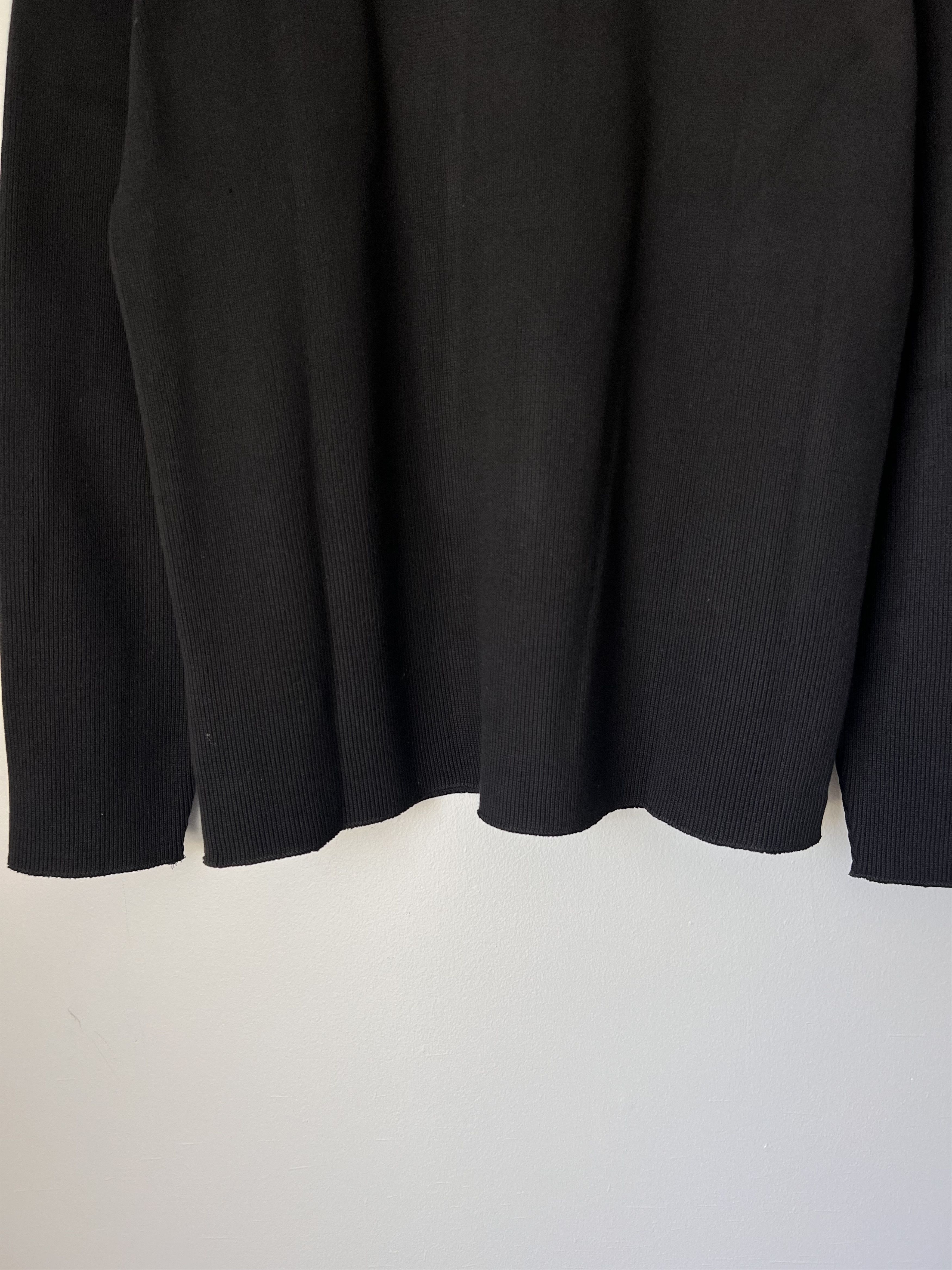 1017 ALYX 9SM 1017 Alyx 9SM Long Sleeve Knitted Polo in Black Size US XL / EU 56 / 4 - 6 Thumbnail