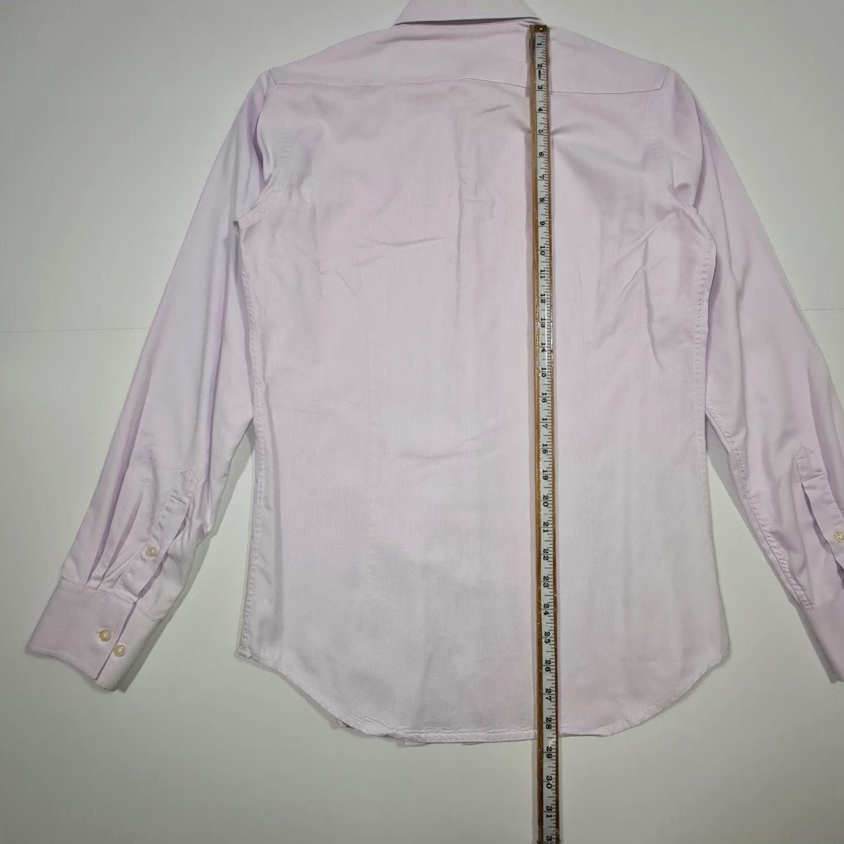 Vintage Frencheye Shirt Mens 15 Purple Long Sleeves Cotton Button Size US M / EU 48-50 / 2 - 7 Thumbnail