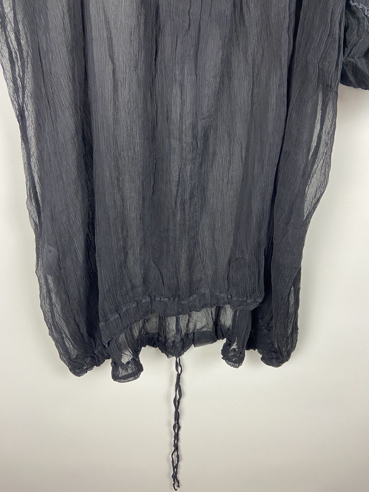 Transit × Vintage Vintage Transit Par Such Avant-Garde Silk Transparent Dress Size S / US 4 / IT 40 - 17 Thumbnail