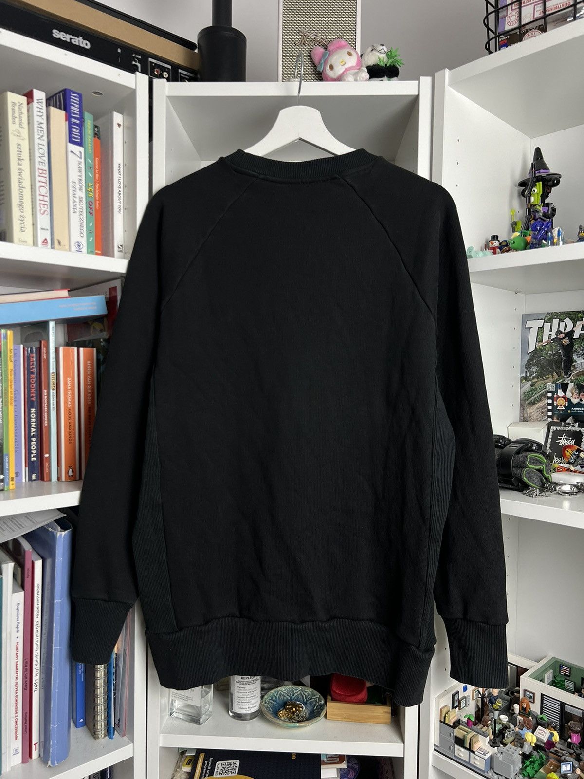 Fugazi × Vintage Vintage Y2K Fugazi baggy box logo sweatshirt L skate loose Size US L / EU 52-54 / 3 - 2 Thumbnail