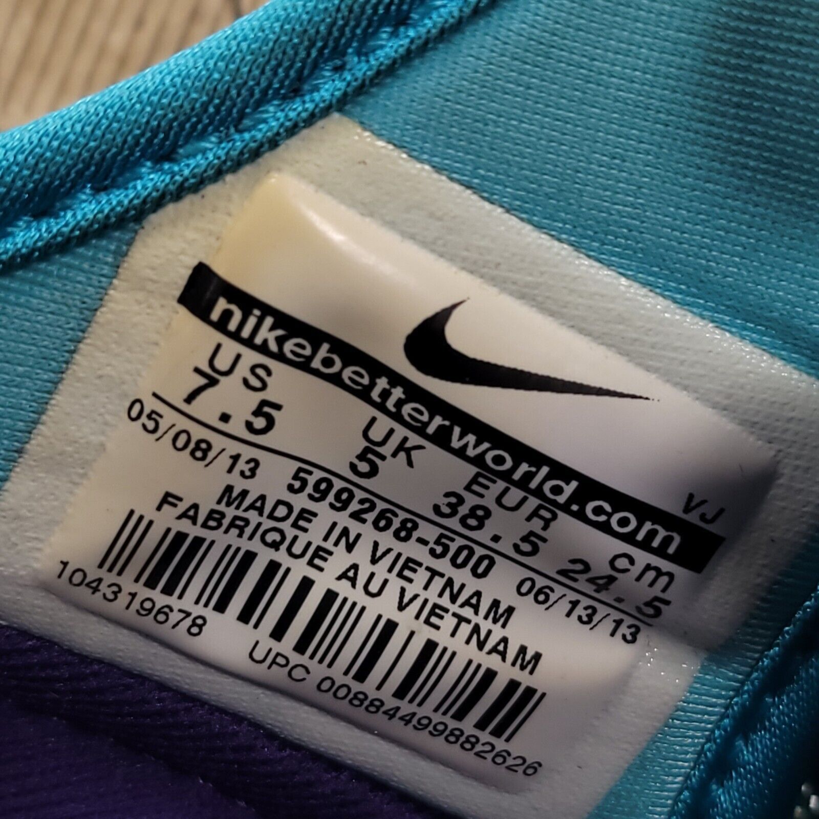 Nike Nike Free Balanza 3.0 Shoe Womens Size 7.5 599268-500 Purple Size US 7.5 / IT 37.5 - 9 Thumbnail