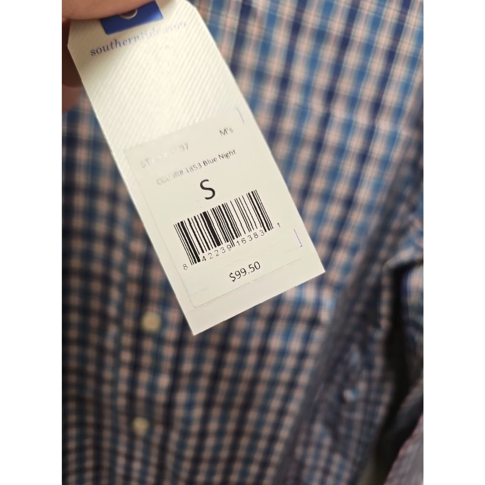 Southern Tide Southern Tide Button-Down Plaid Shirt Men Small Classic Fit Long Sleeve Button-Up Multicolor Size US S / EU 44-46 / 1 - 2 Thumbnail