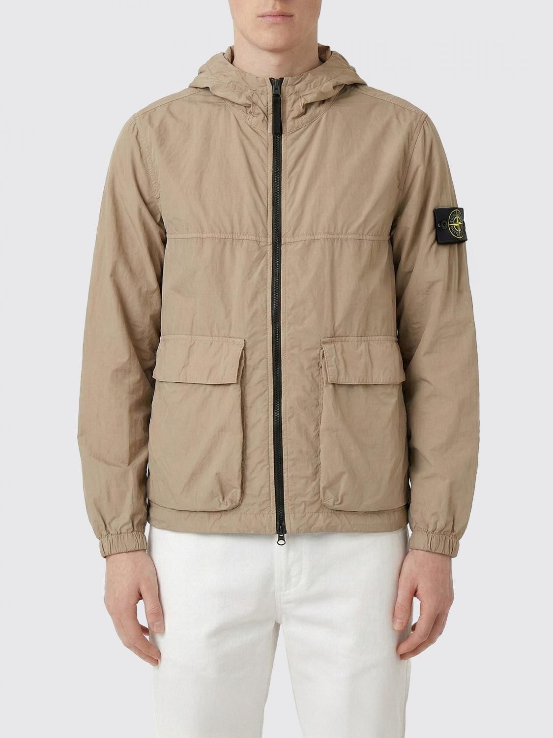 Stone Island Stone Island Jacket Men Sand Size US L / EU 52-54 / 3 - 1 Thumbnail
