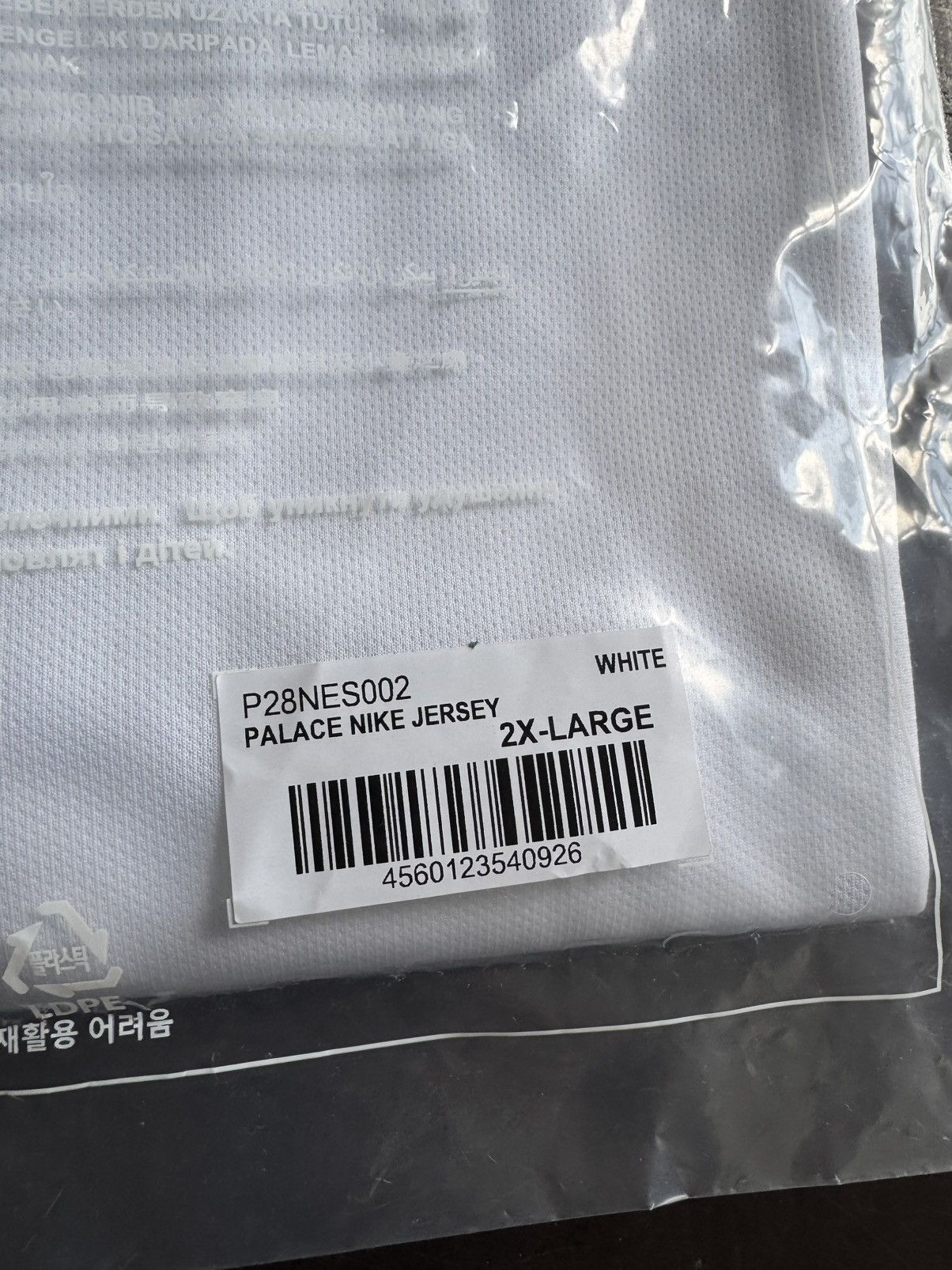 Palace Palace Nike Jersey White Size US XXL / EU 58 / 5 - 3 Thumbnail