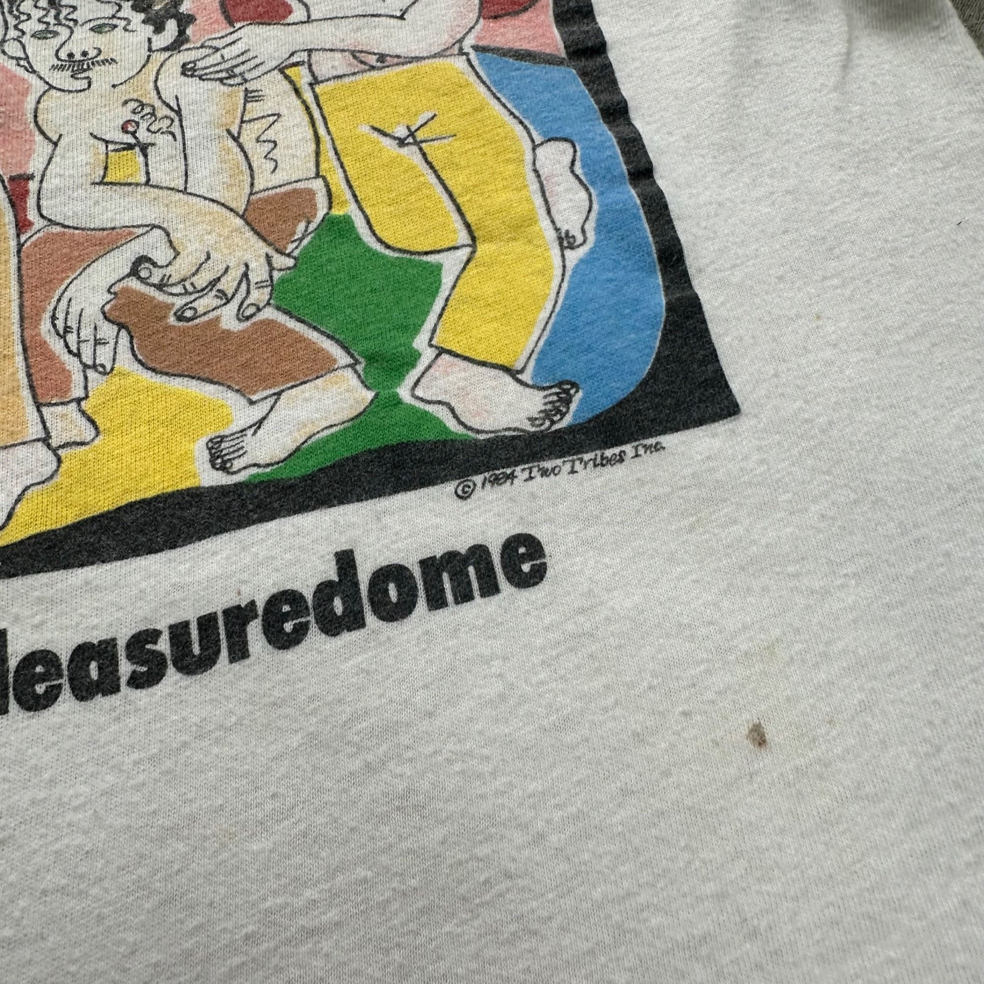 Vintage Vintage 1984 Frankie Goes To Hollywood New Wave Rock Tour Co Size US M / EU 48-50 / 2 - 4 Thumbnail