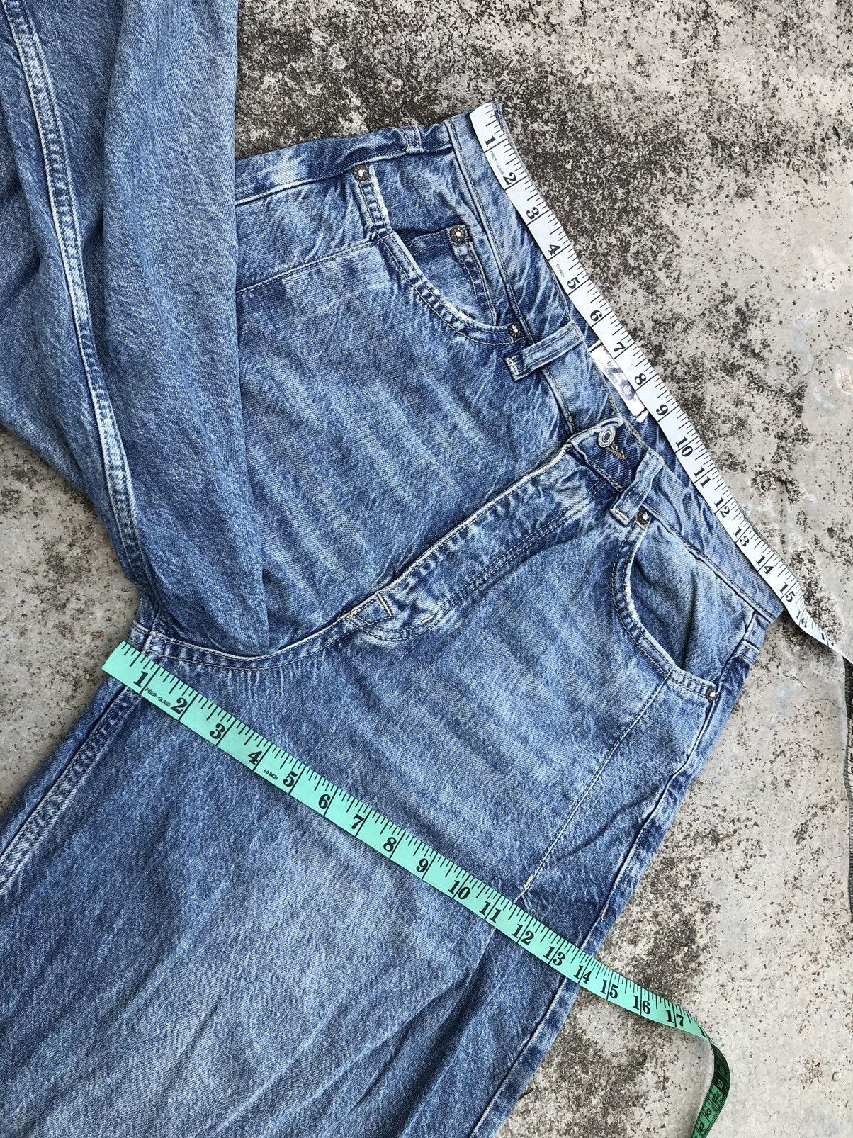 Free People SUPER BAGGY WE THE FREE DENIM Size US 30 / EU 46 - 8 Thumbnail