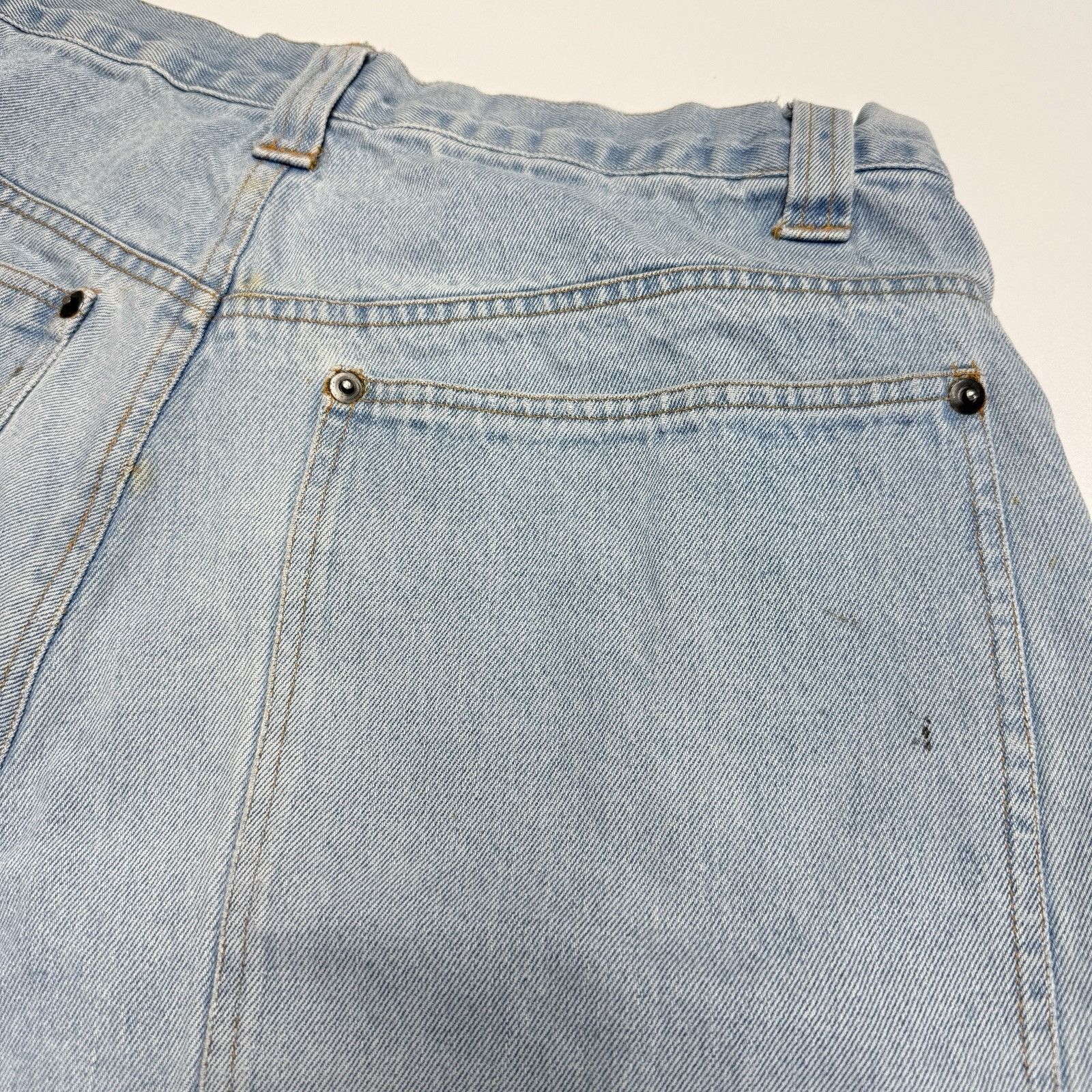Vintage Vintage Hot Chili Blues Baggy Denim Shorts Size 36 (34x13) 9 Size US 36 / EU 52 - 10 Thumbnail