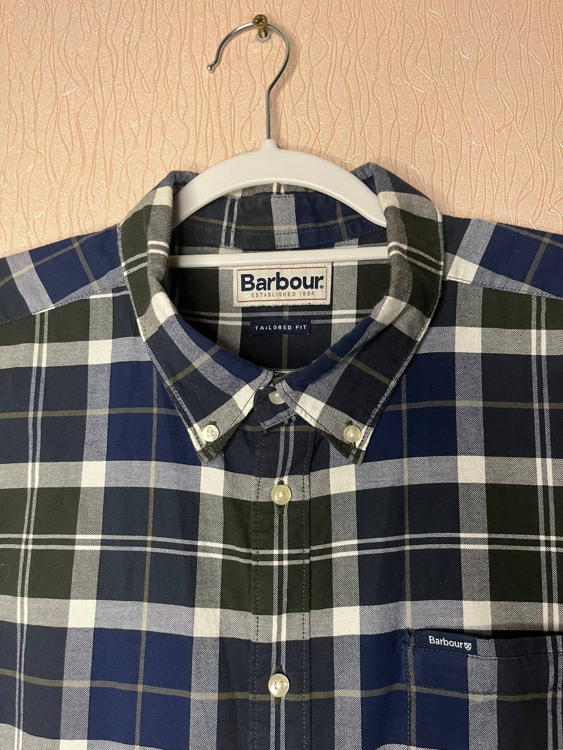 Barbour Vintage Barbour Plaid Shirt Size US XL / EU 56 / 4 - 5 Thumbnail