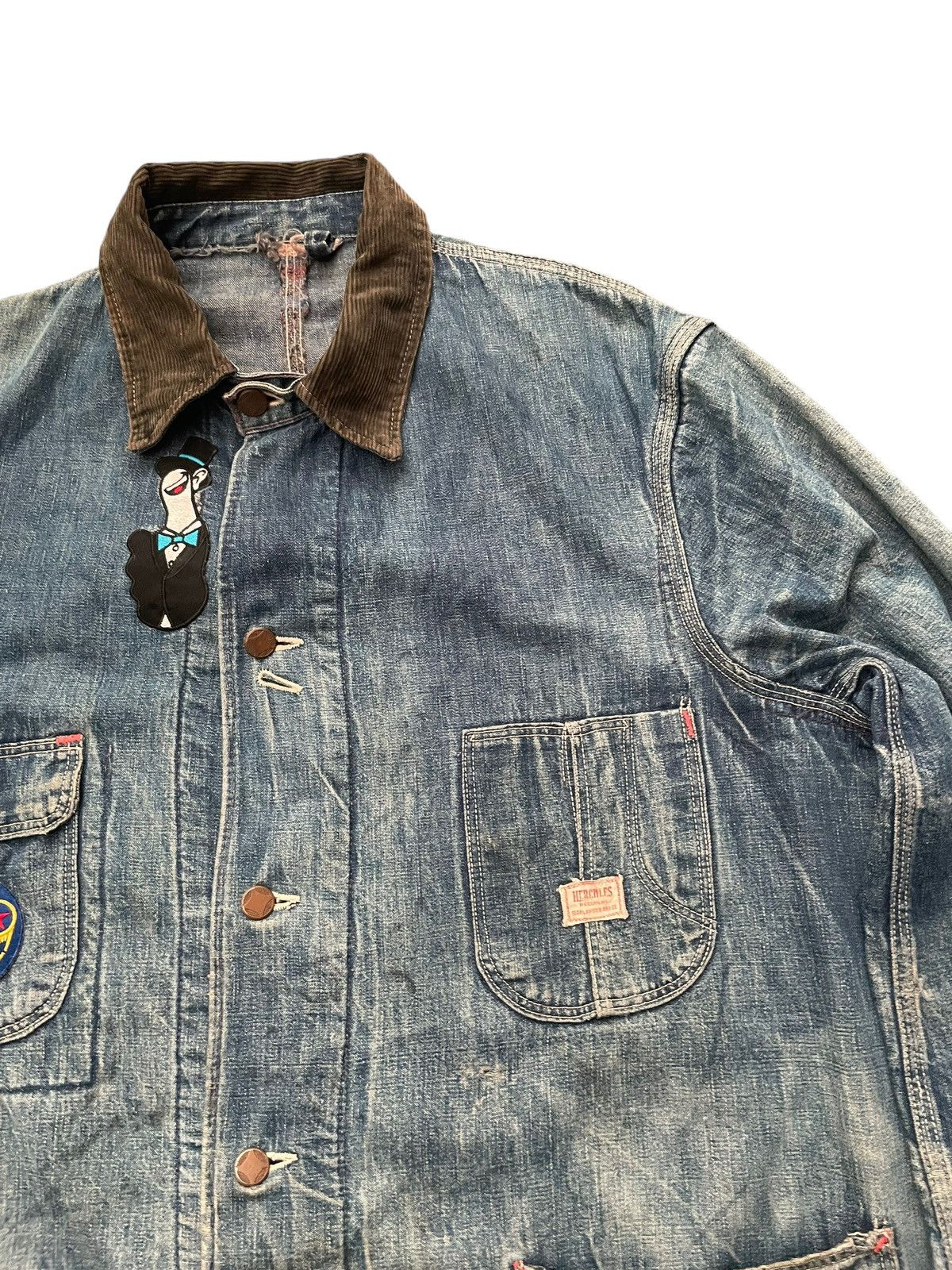 Vintage Vintage 60’s Hercules Chore Jacket Size US XL / EU 56 / 4 - 4 Thumbnail